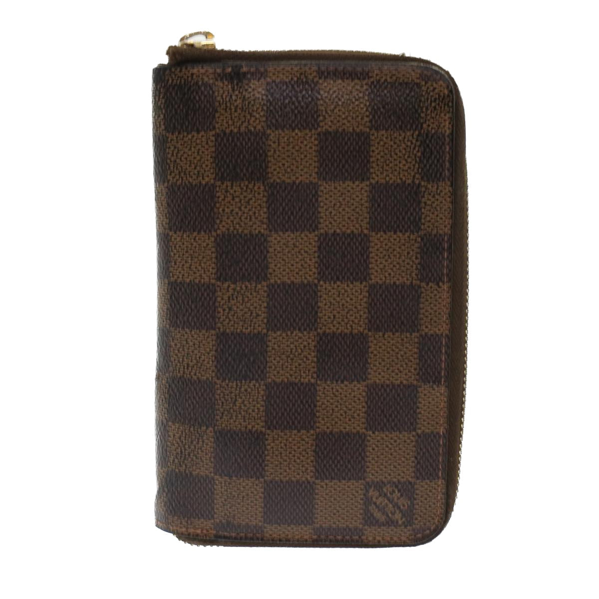 LOUIS VUITTON Damier Ebene Wallet 3Set LV 45406