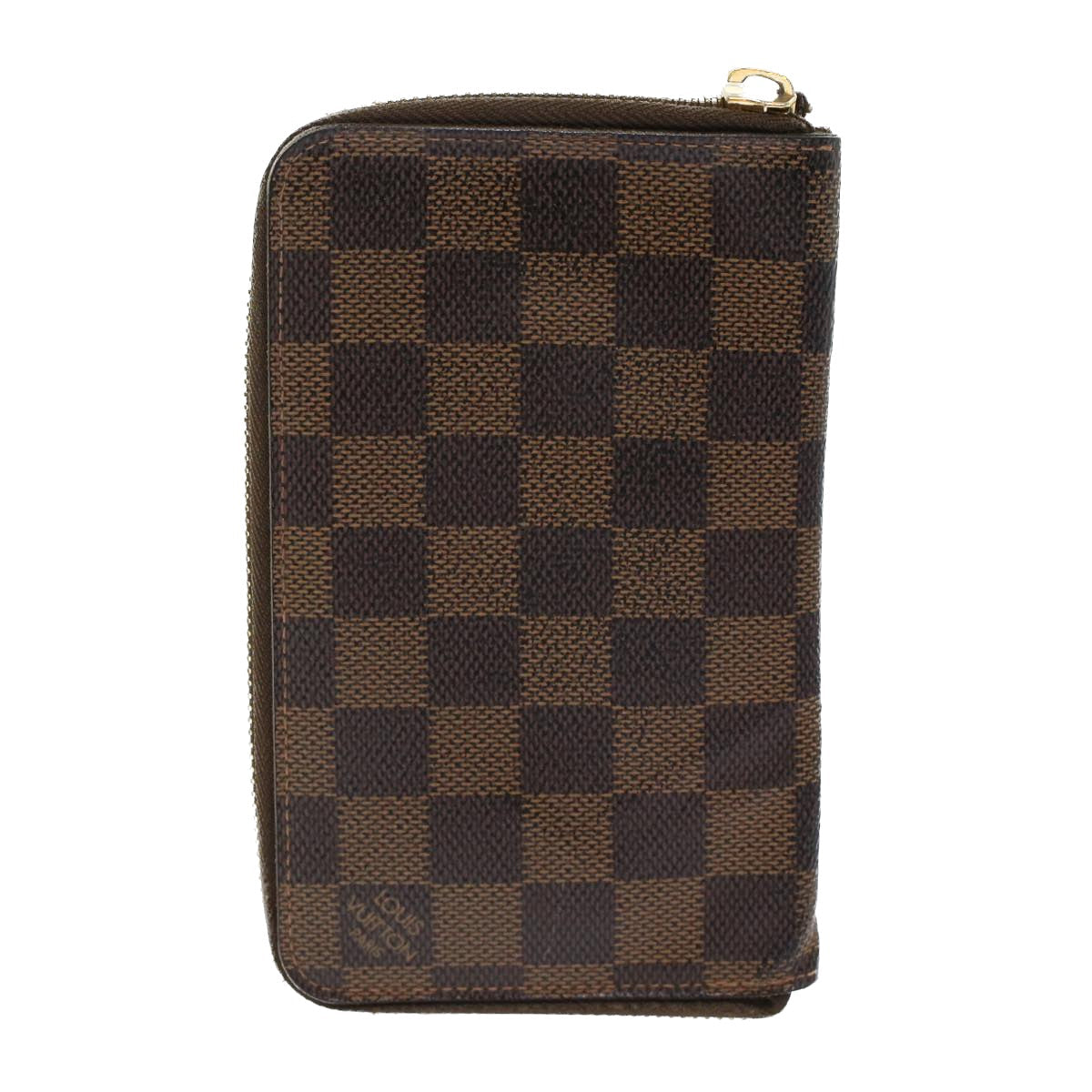 LOUIS VUITTON Damier Ebene Wallet 3Set LV 45406