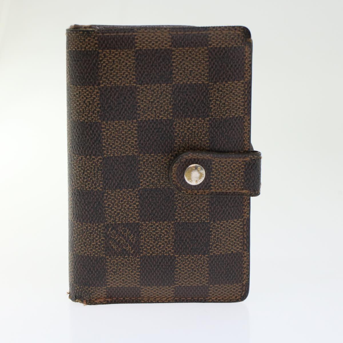 LOUIS VUITTON Damier Ebene Wallet 3Set LV 45406