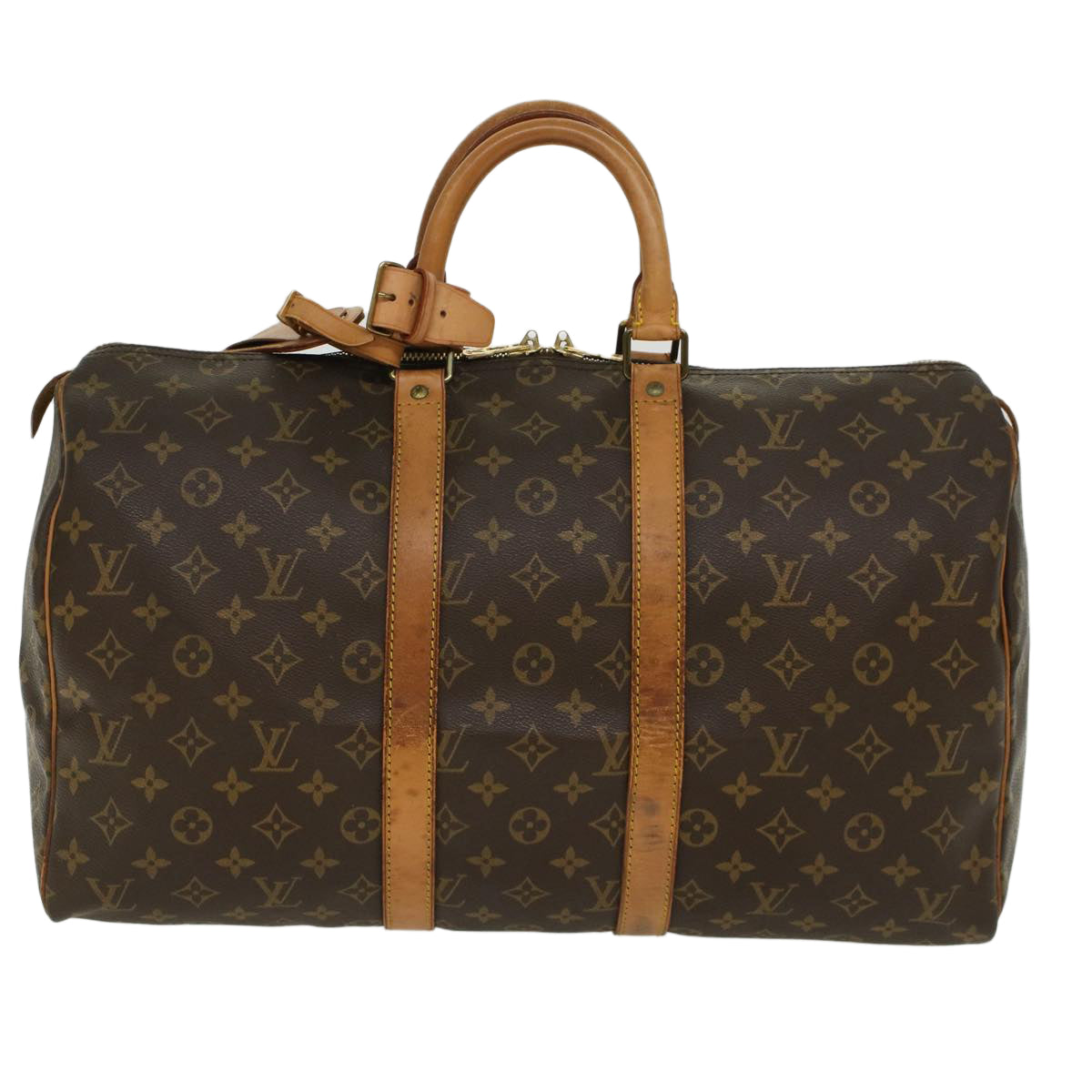 LOUIS VUITTON Monogram Keepall 45 Boston Bag M41428 LV 45407
