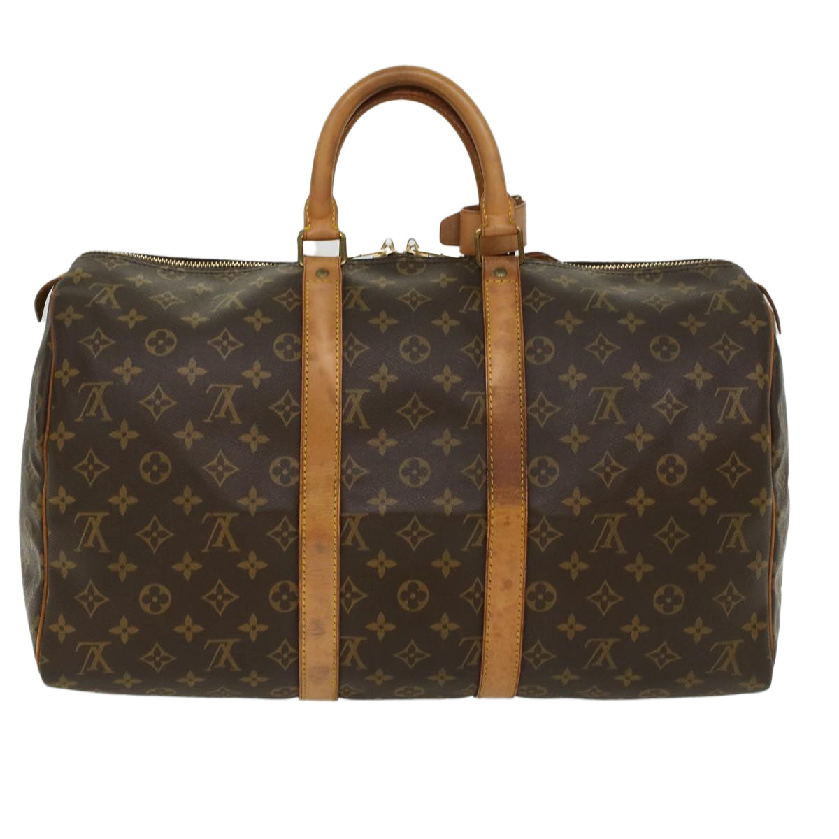 LOUIS VUITTON Monogram Keepall 45 Boston Bag M41428 LV 45407