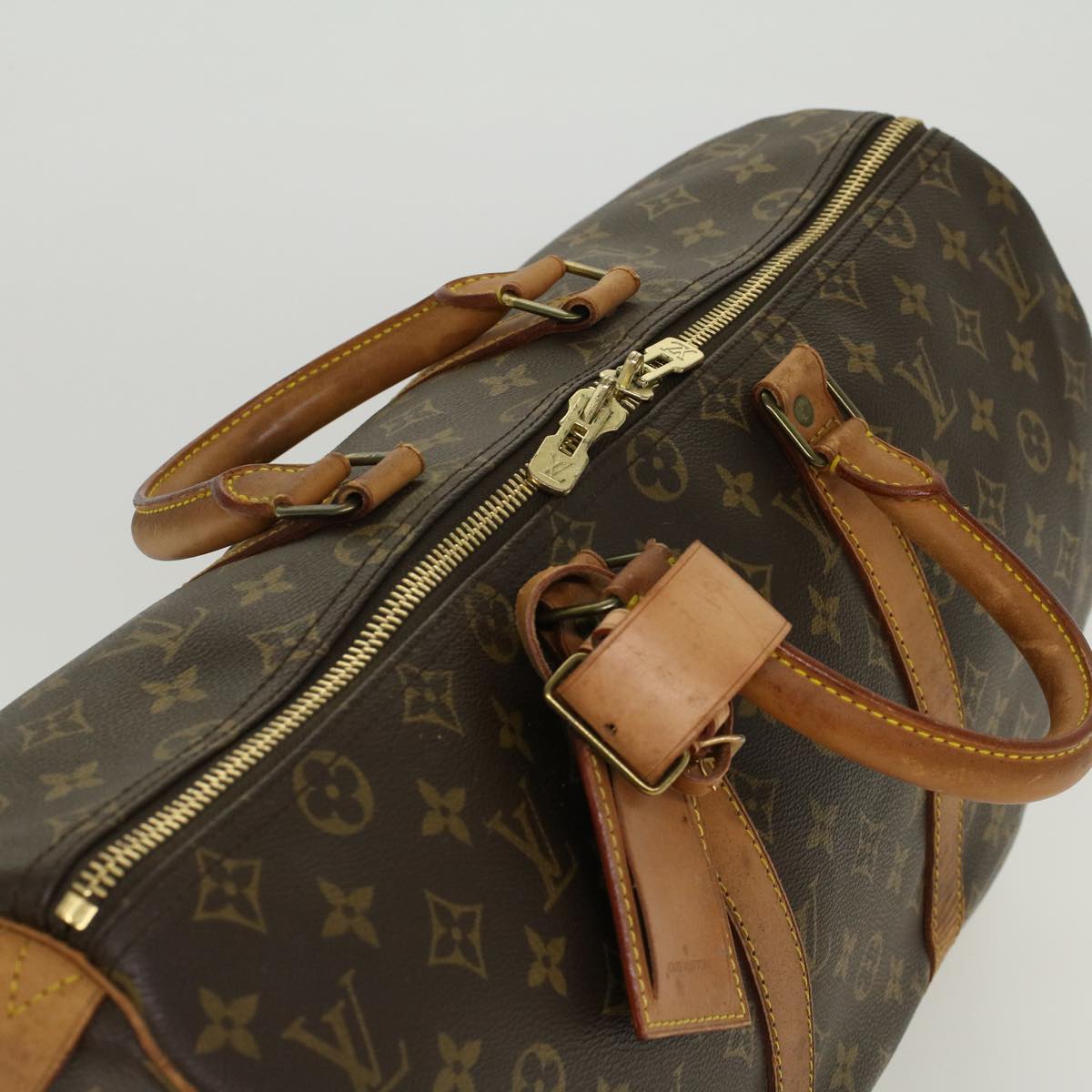 LOUIS VUITTON Monogram Keepall 45 Boston Bag M41428 LV 45407