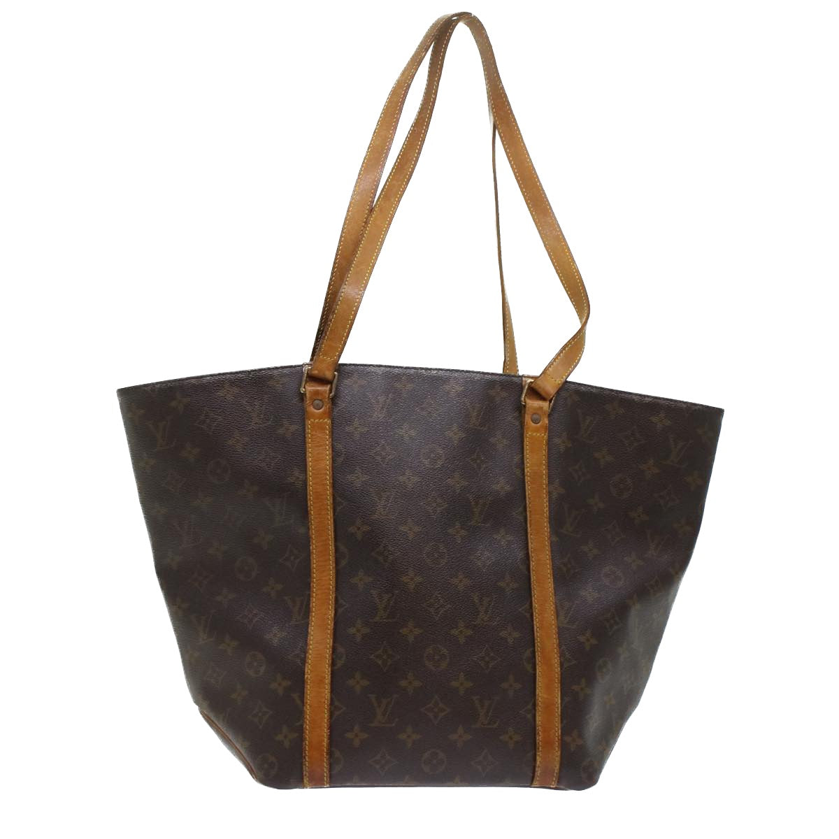 LOUIS VUITTON Monogram Sac Shopping Tote Bag M51108 LV 45411