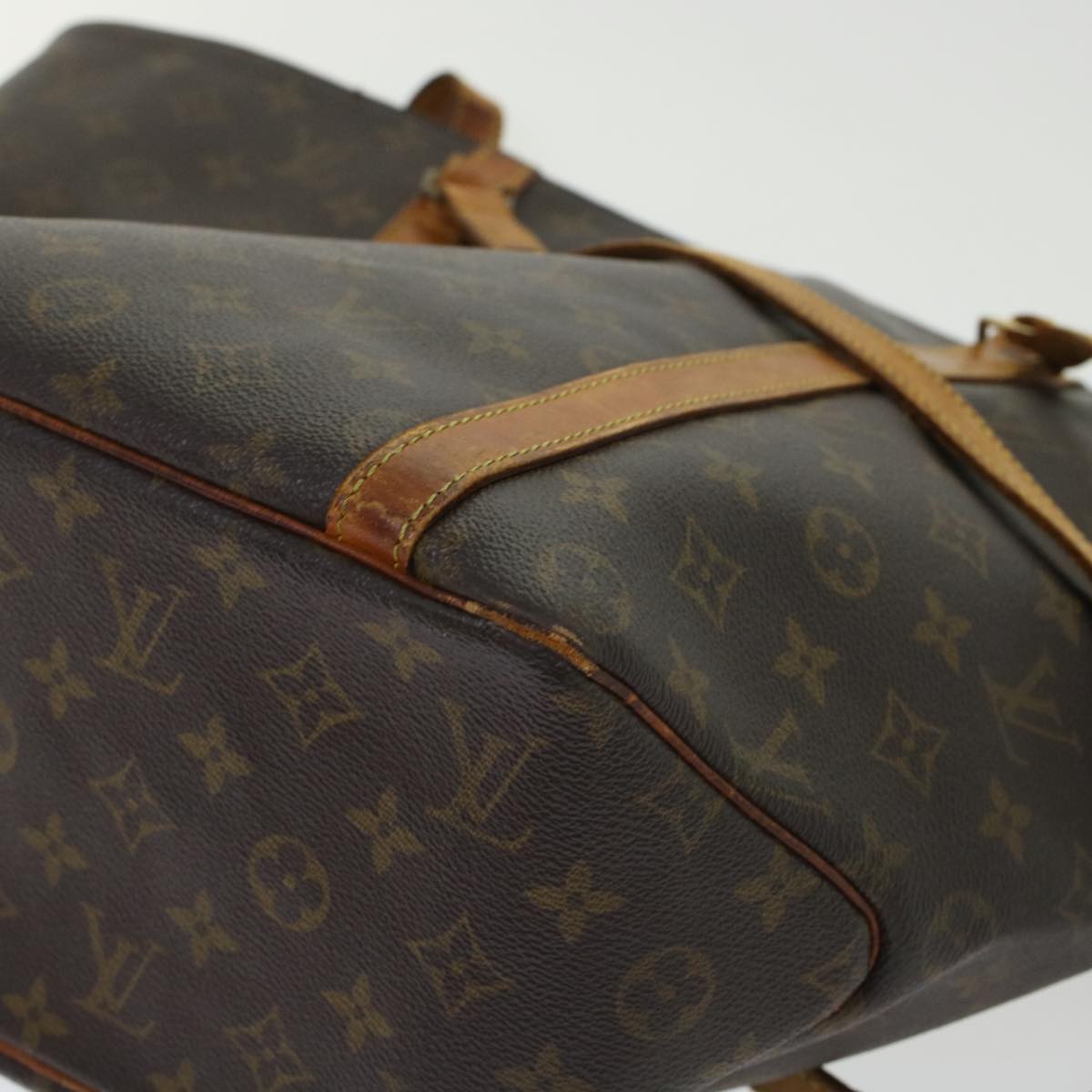 LOUIS VUITTON Monogram Sac Shopping Tote Bag M51108 LV 45411