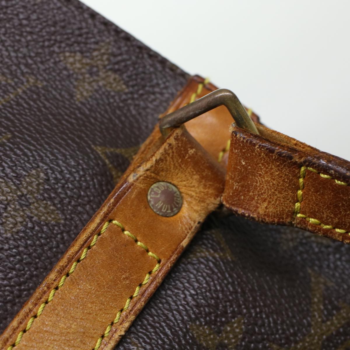 LOUIS VUITTON Monogram Sac Shopping Tote Bag M51108 LV 45411