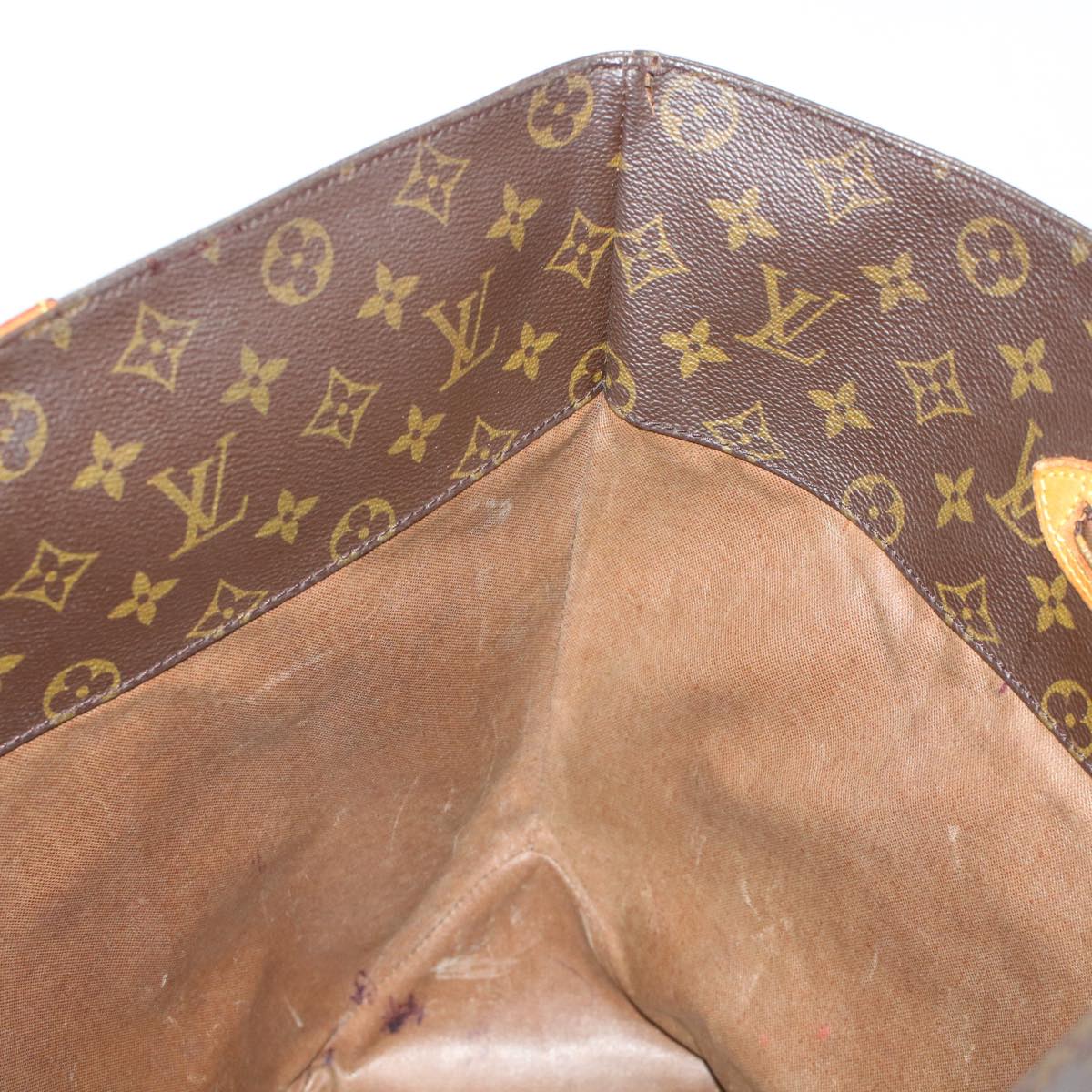 LOUIS VUITTON Monogram Sac Shopping Tote Bag M51108 LV 45411