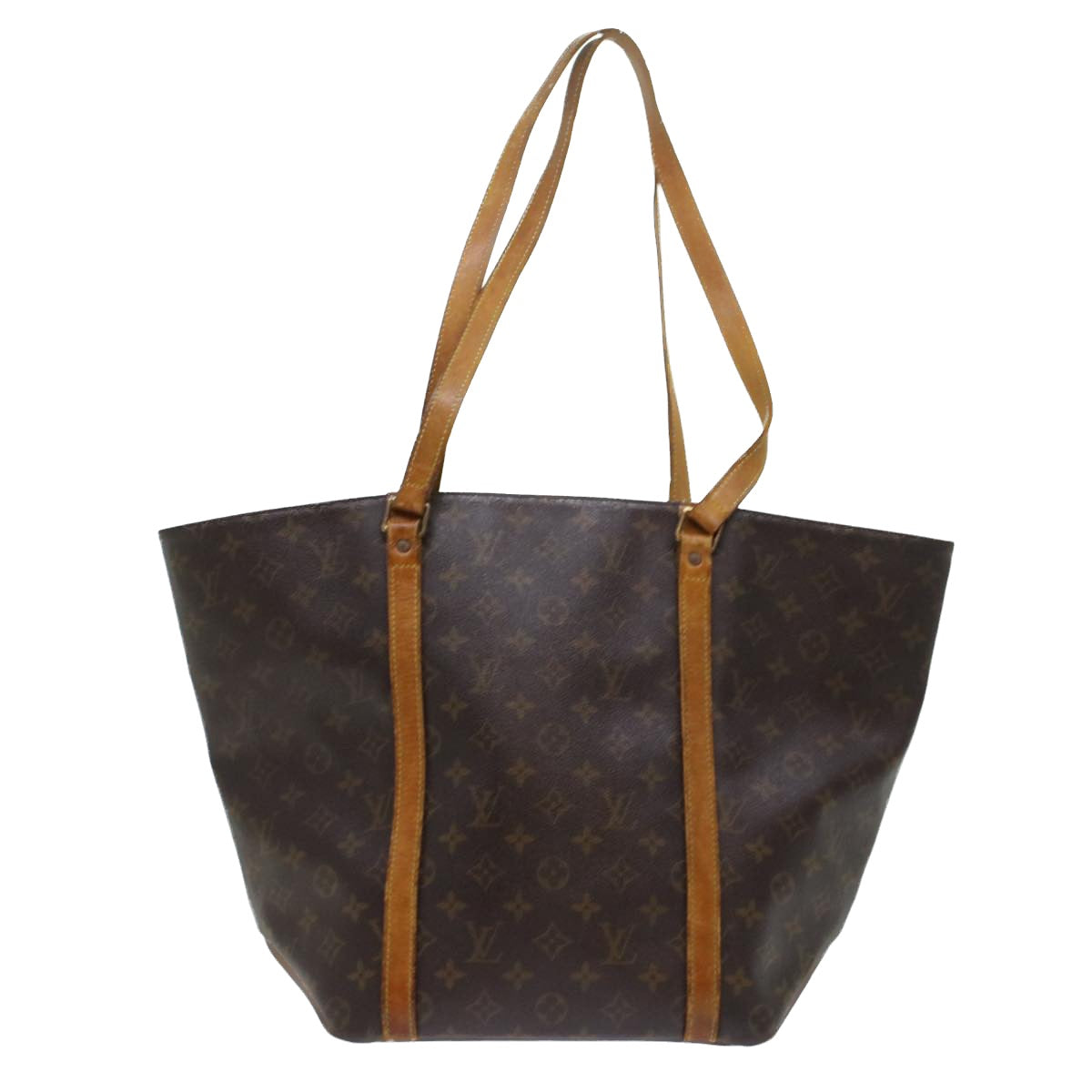 LOUIS VUITTON Monogram Sac Shopping Tote Bag M51108 LV 45411