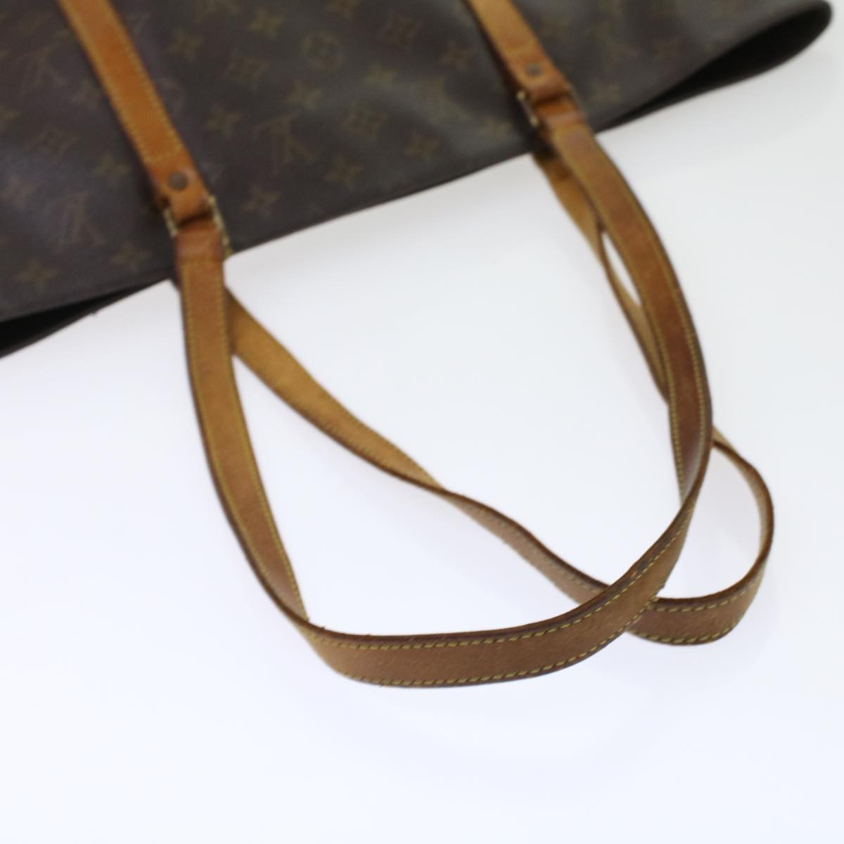 LOUIS VUITTON Monogram Sac Shopping Tote Bag M51108 LV 45411