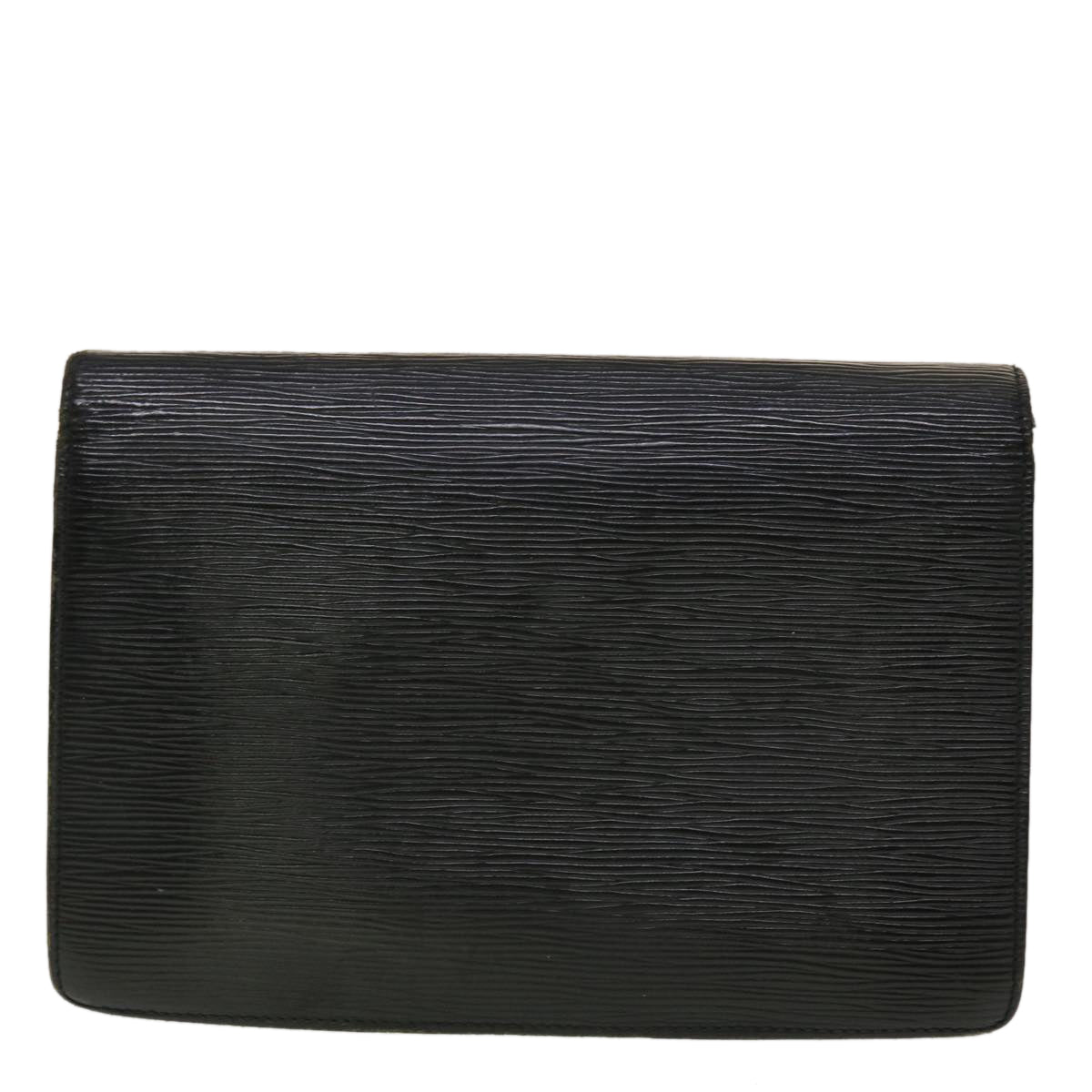LOUIS VUITTON Epi Serie Dragonne Hand Bag Black M52612 LV 45416