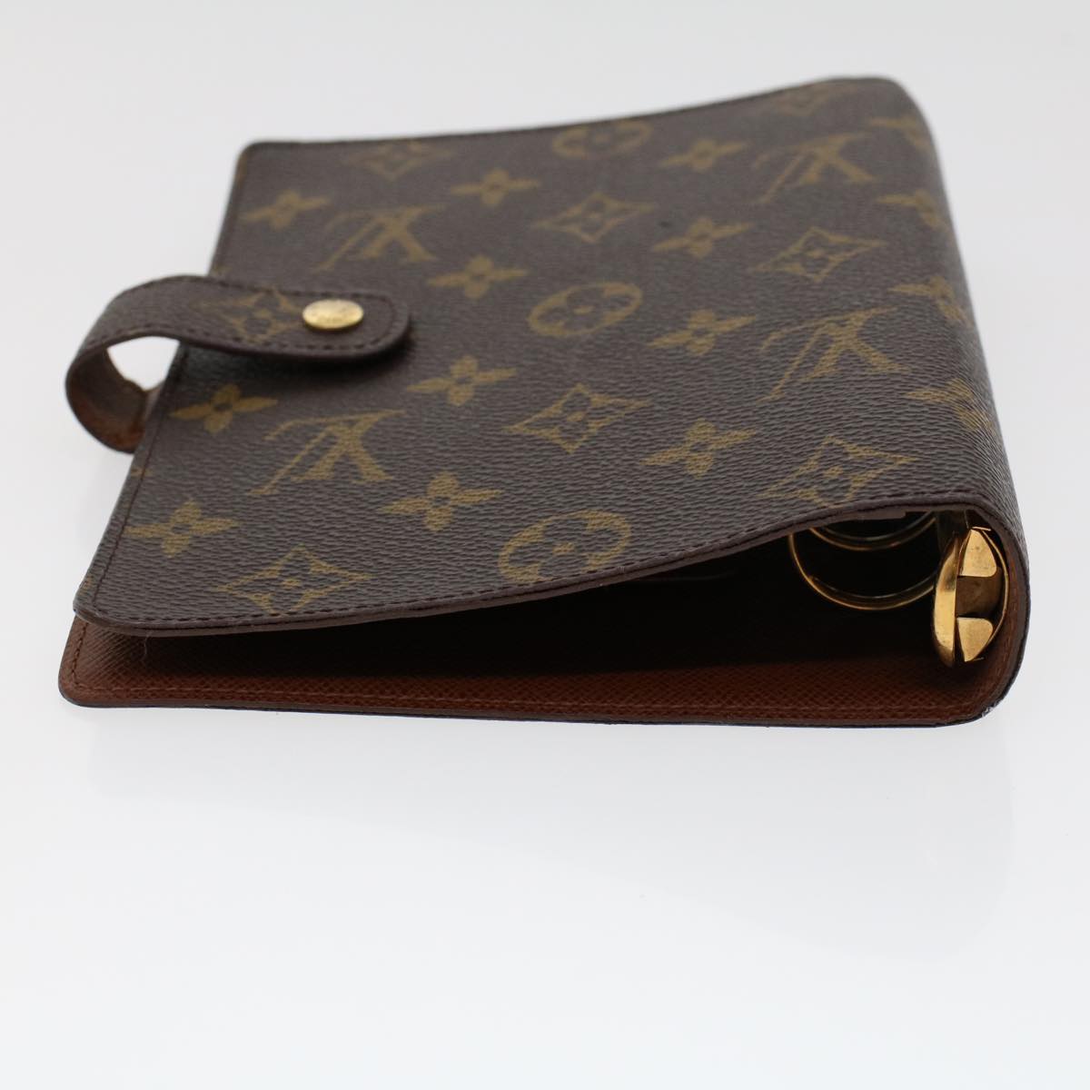 LOUIS VUITTON Monogram Agenda MM Day Planner Cover R20105 LV 45419