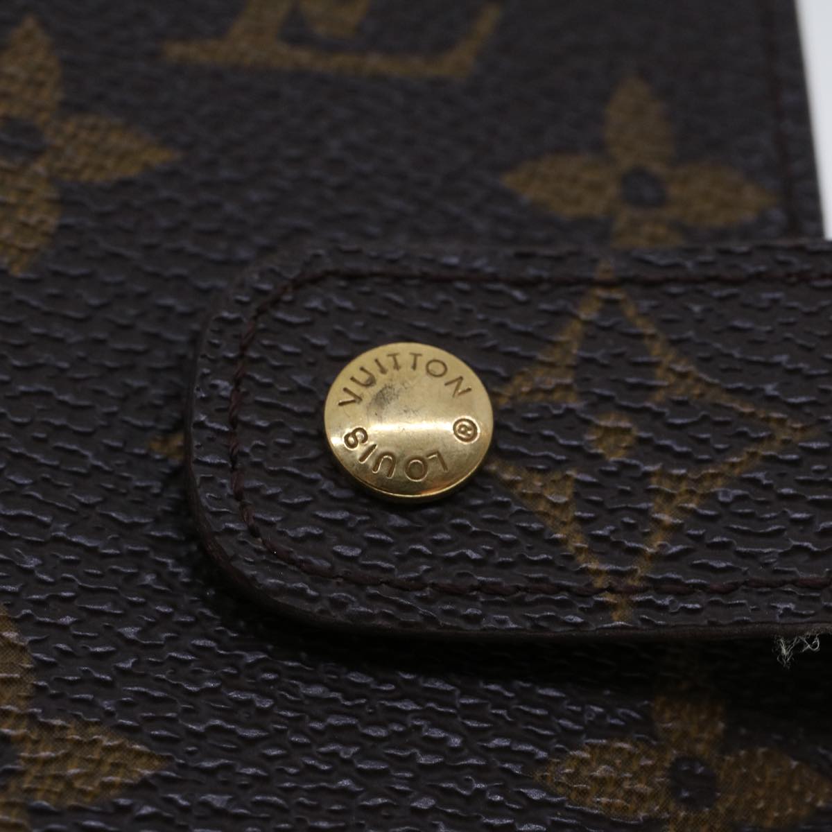 LOUIS VUITTON Monogram Agenda MM Day Planner Cover R20105 LV 45419