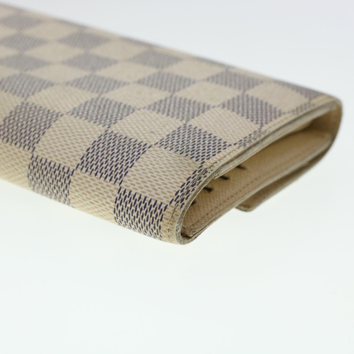 LOUIS VUITTON Damier Azur Portefeuille International Wallet N61732 45420