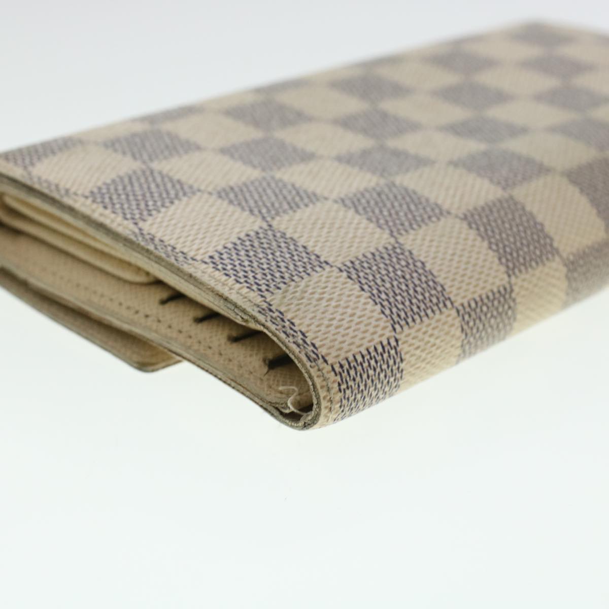 LOUIS VUITTON Damier Azur Portefeuille International Wallet N61732 45420