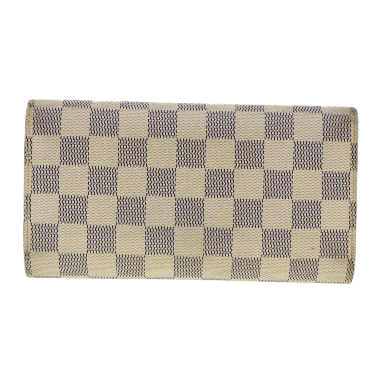 LOUIS VUITTON Damier Azur Portefeuille International Wallet N61732 45420