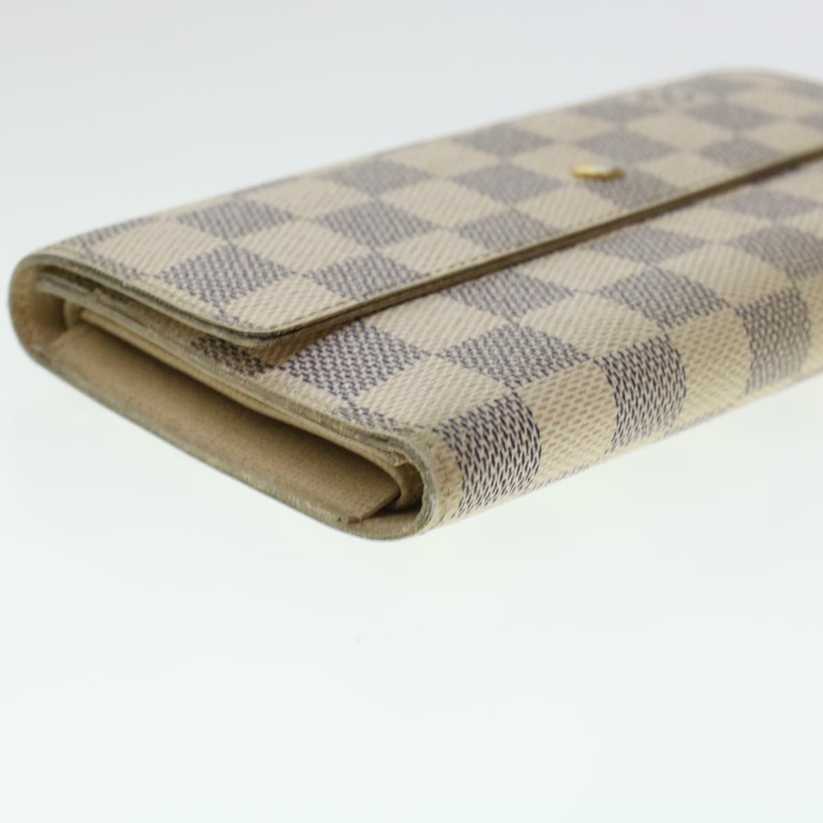 LOUIS VUITTON Damier Azur Portefeuille International Wallet N61732 45420