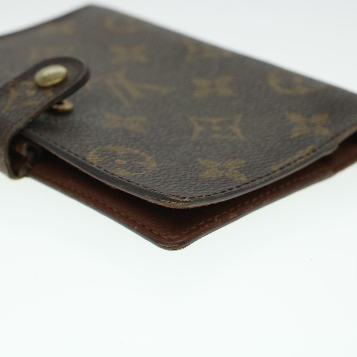 LOUIS VUITTON Monogram Agenda PM Day Planner Cover R20005 LV 45421