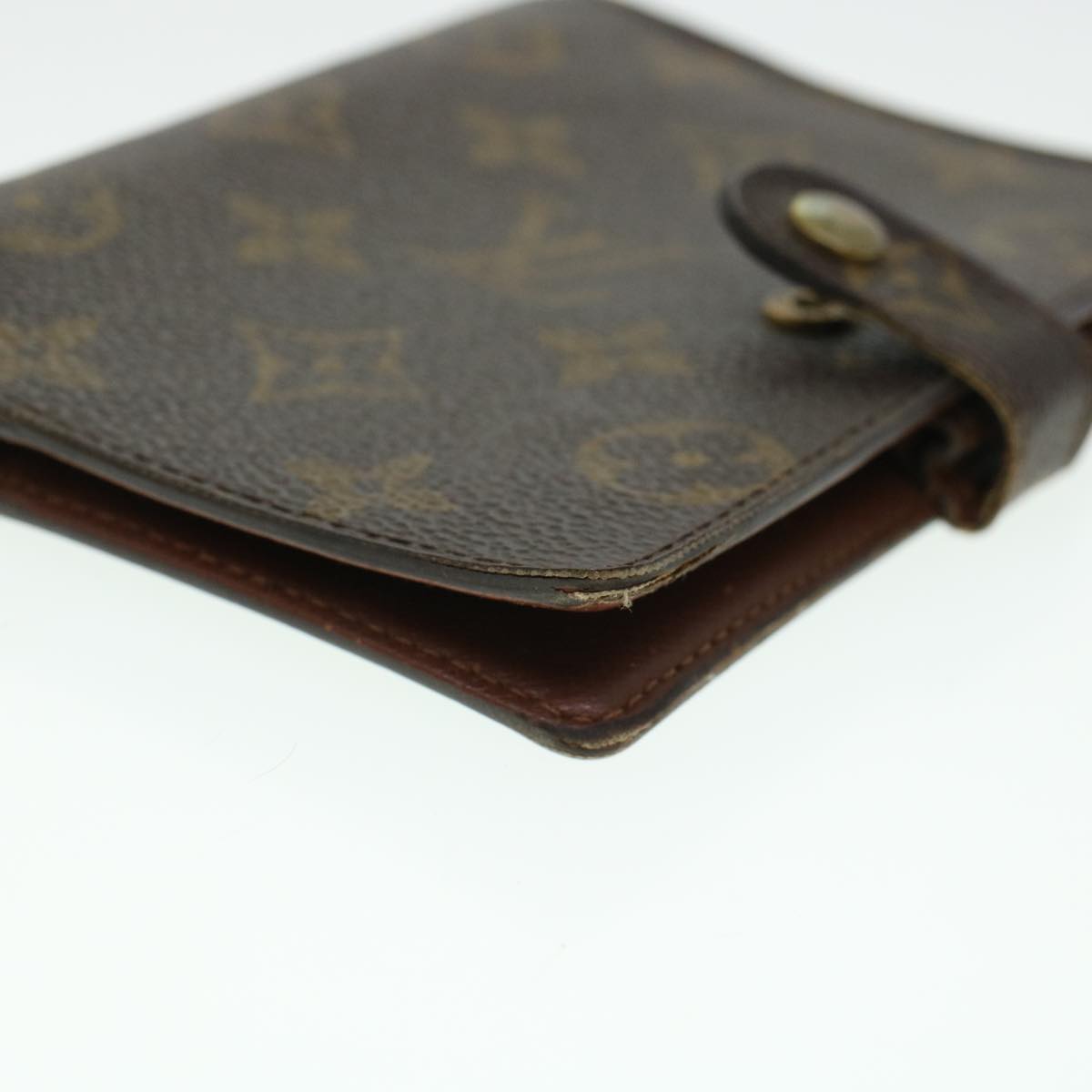 LOUIS VUITTON Monogram Agenda PM Day Planner Cover R20005 LV 45421