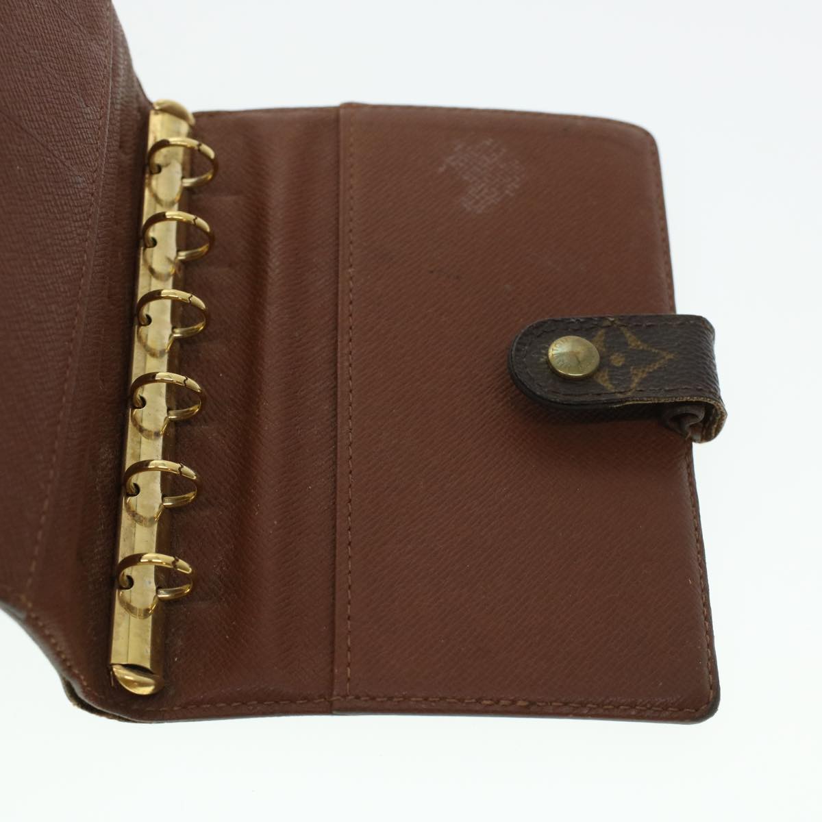 LOUIS VUITTON Monogram Agenda PM Day Planner Cover R20005 LV 45421