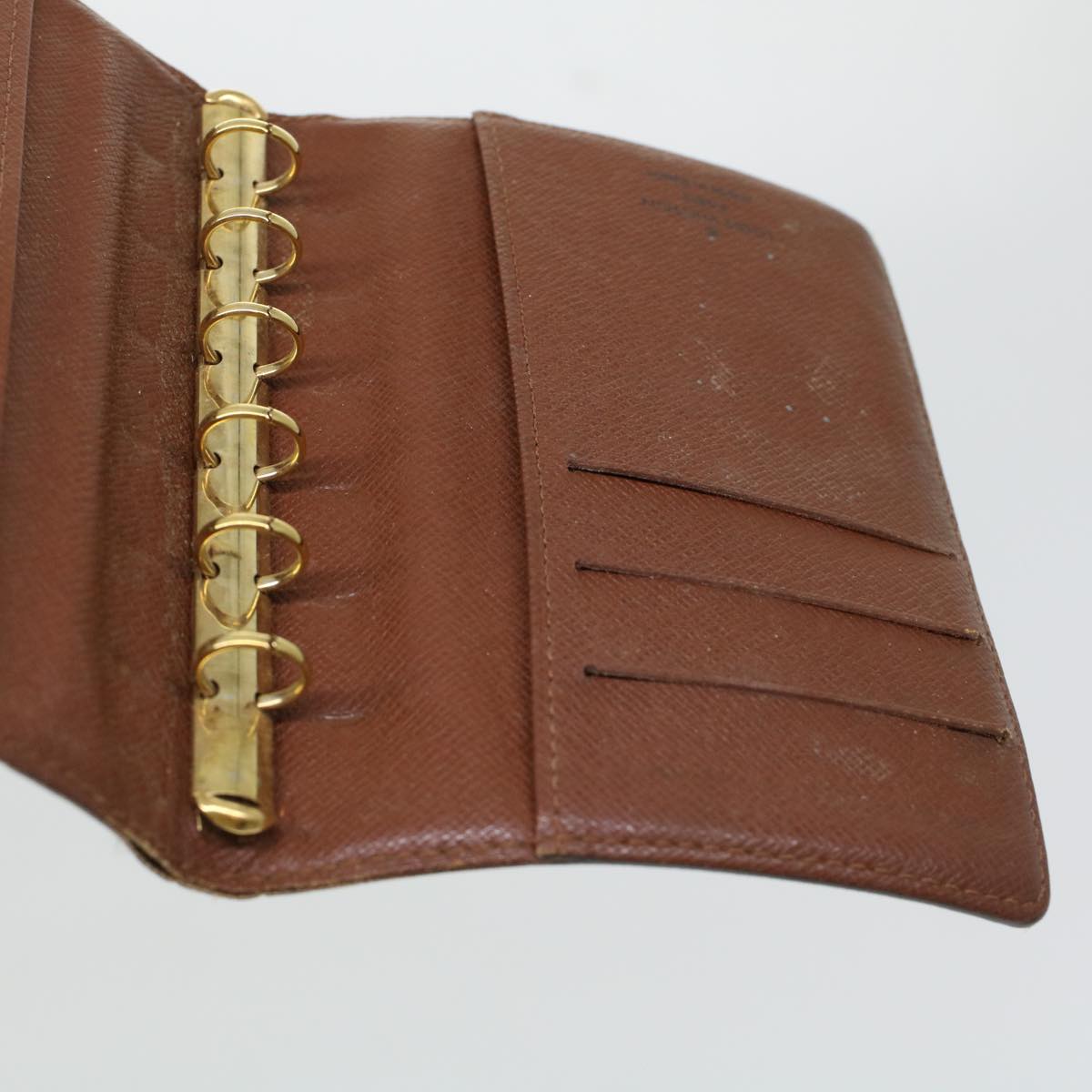 LOUIS VUITTON Monogram Agenda PM Day Planner Cover R20005 LV 45421