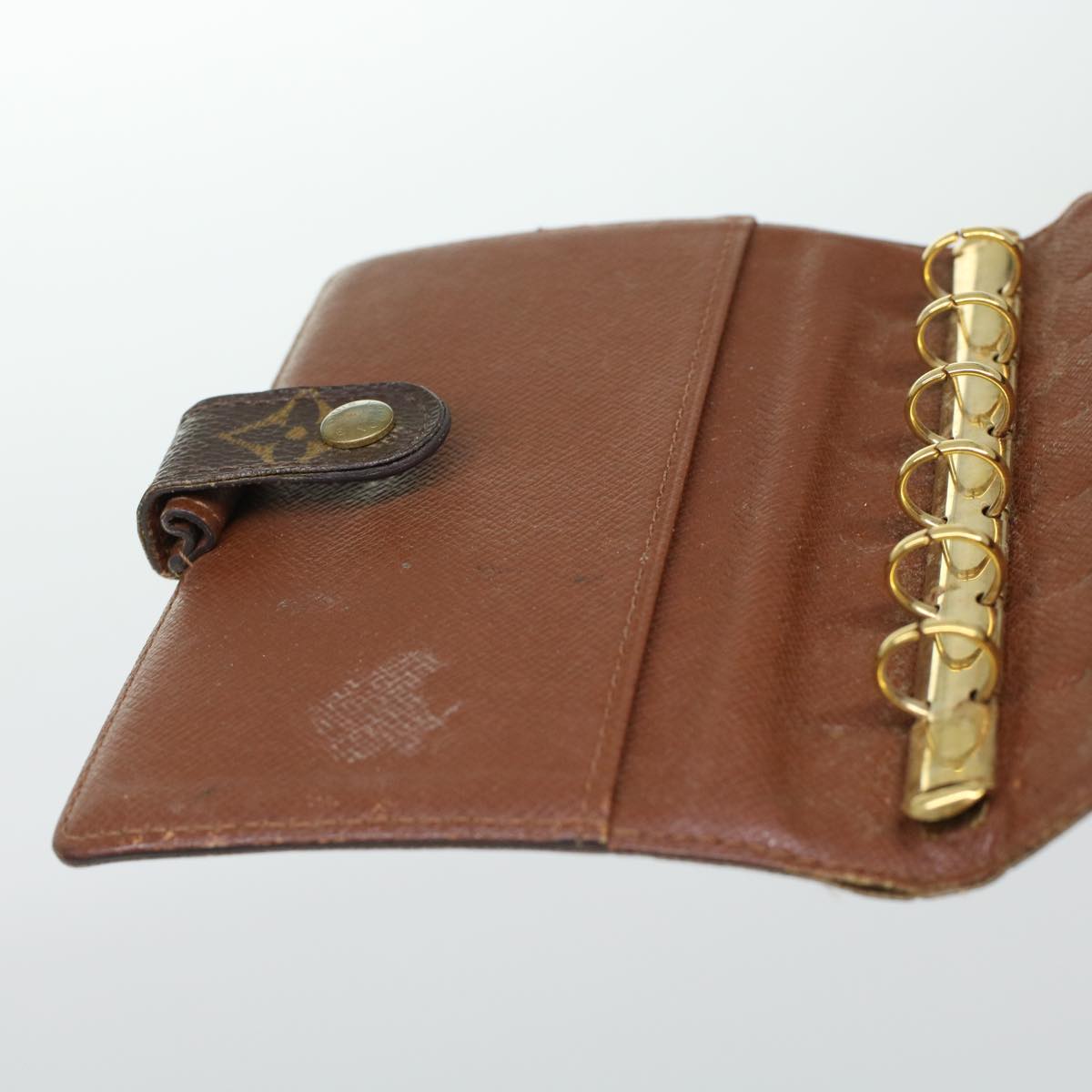 LOUIS VUITTON Monogram Agenda PM Day Planner Cover R20005 LV 45421