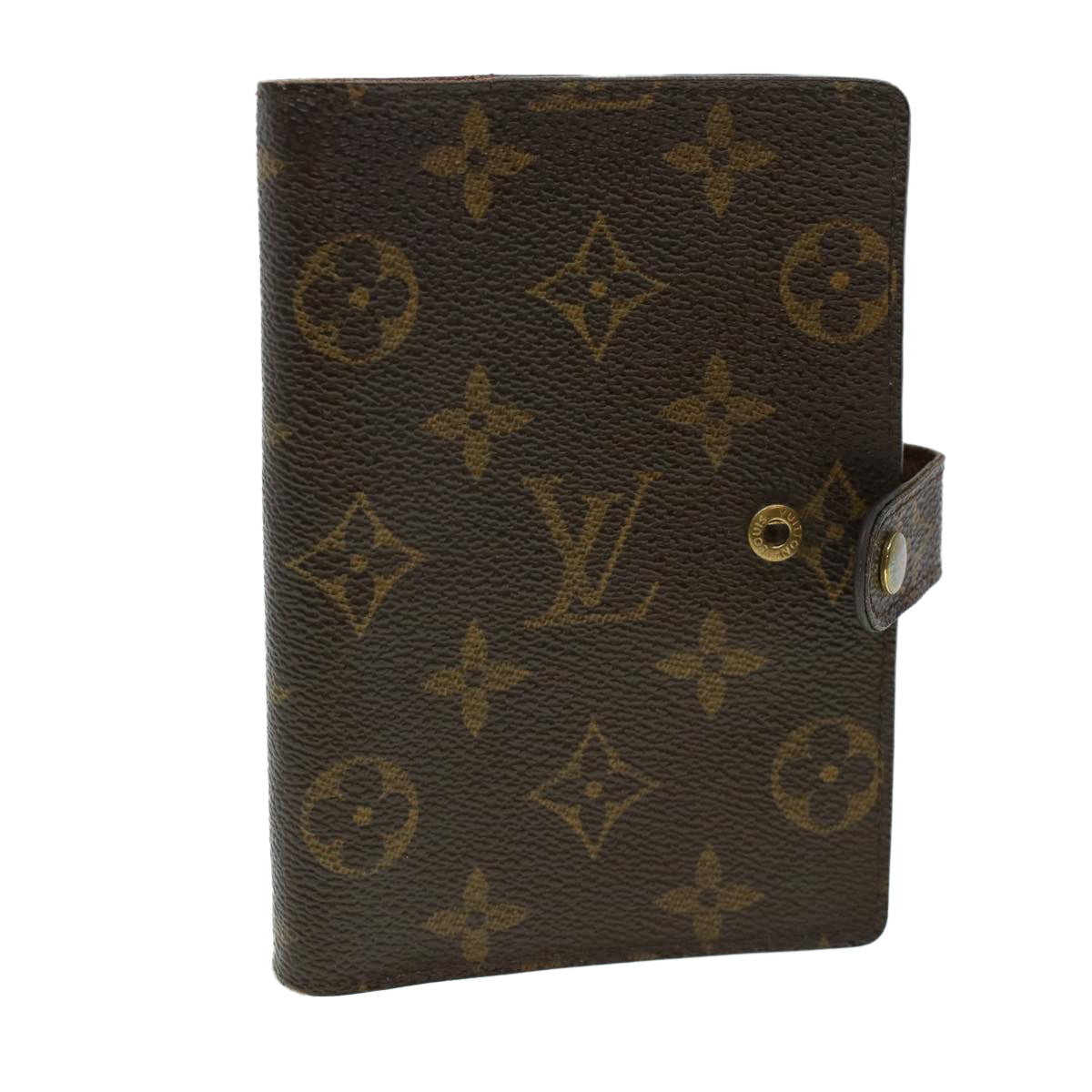 LOUIS VUITTON Monogram Agenda PM Day Planner Cover R20005 LV 45421
