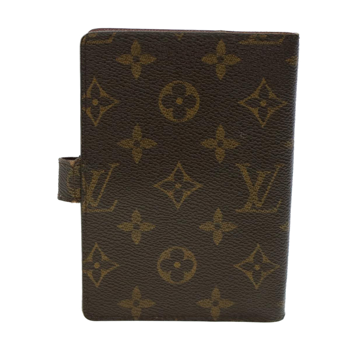 LOUIS VUITTON Monogram Agenda PM Day Planner Cover R20005 LV 45421
