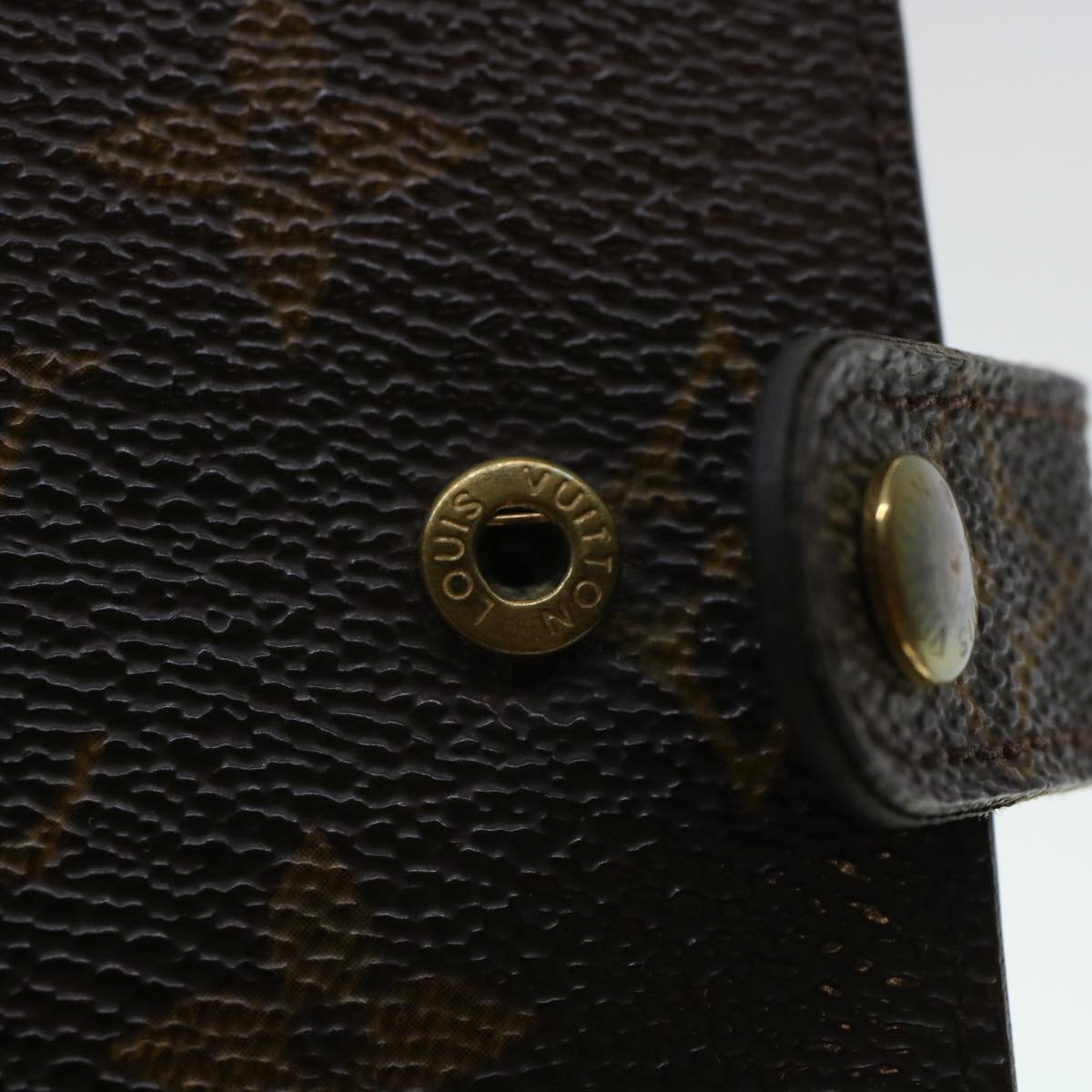 LOUIS VUITTON Monogram Agenda PM Day Planner Cover R20005 LV 45421