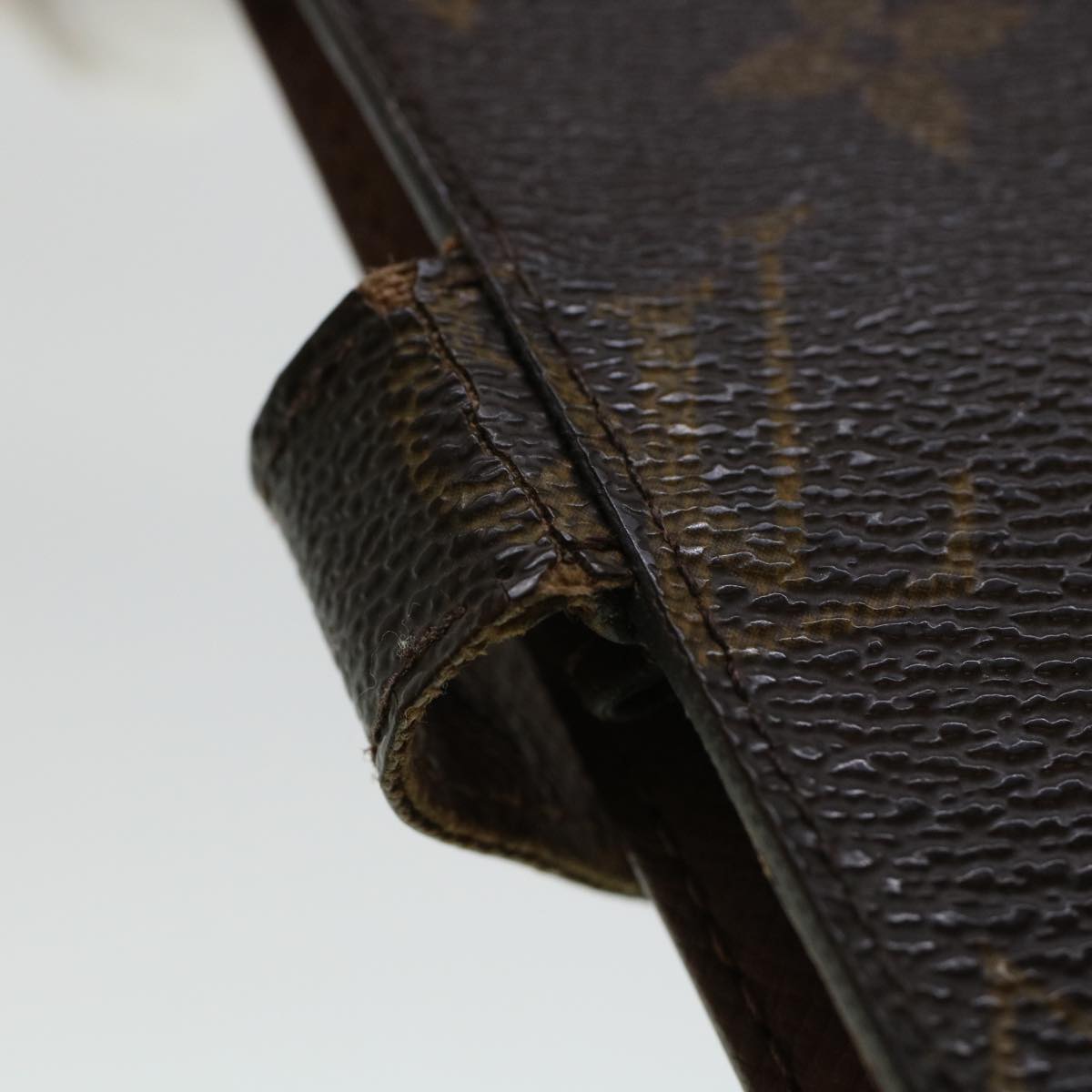 LOUIS VUITTON Monogram Agenda PM Day Planner Cover R20005 LV 45421