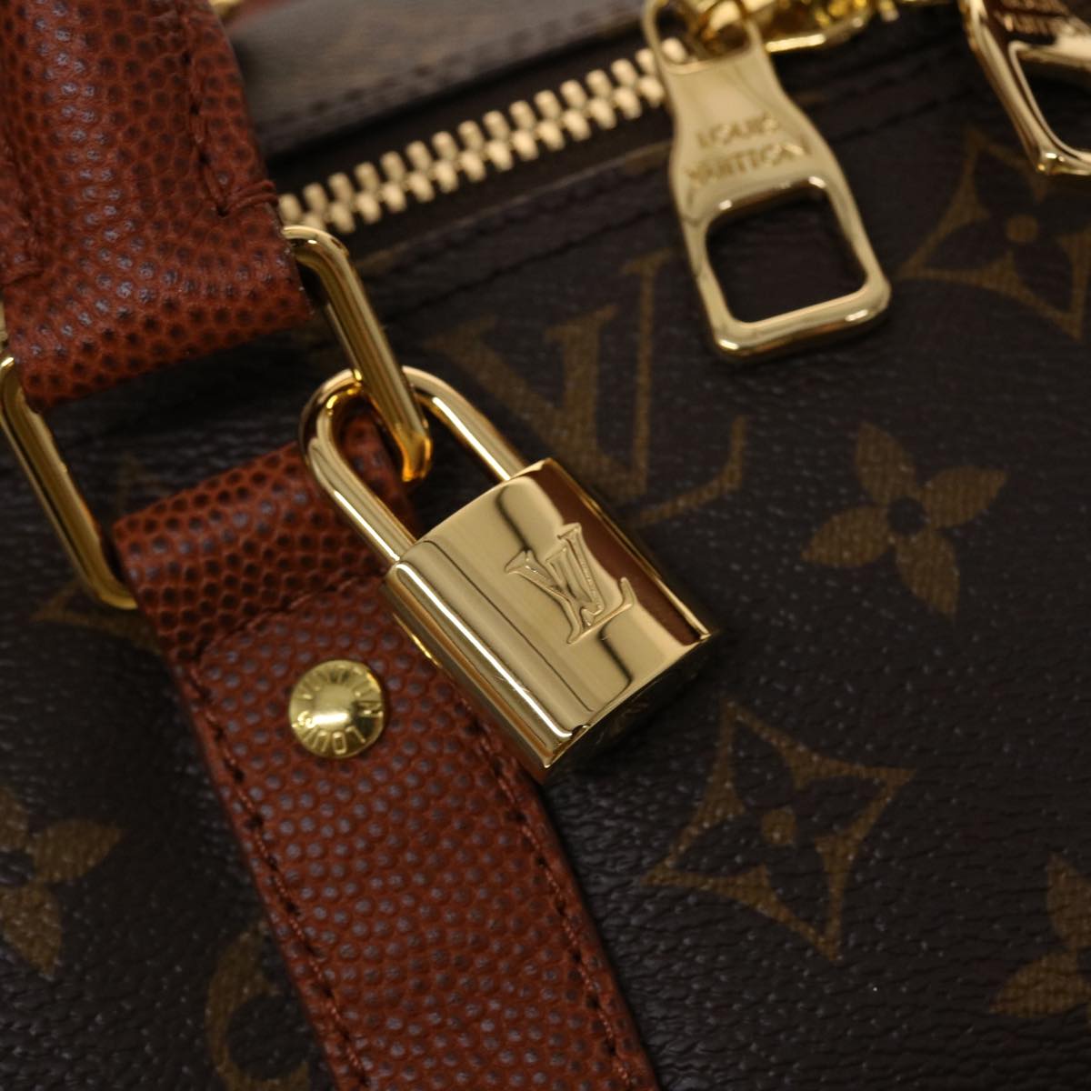 LOUIS VUITTON Monogram NBA Gym Bag Boston Bag 2way M45794 LV 45425A