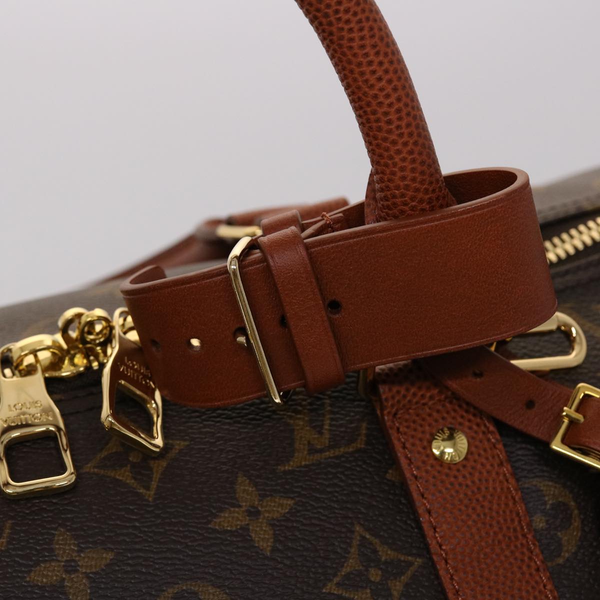 LOUIS VUITTON Monogram NBA Gym Bag Boston Bag 2way M45794 LV 45425A