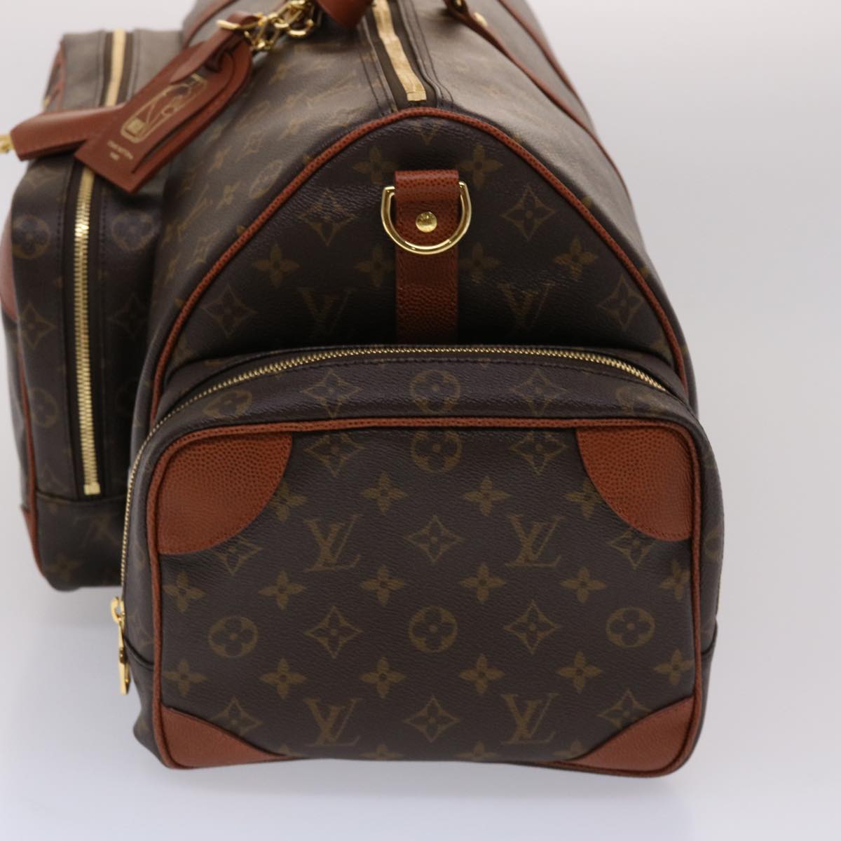 LOUIS VUITTON Monogram NBA Gym Bag Boston Bag 2way M45794 LV 45425A