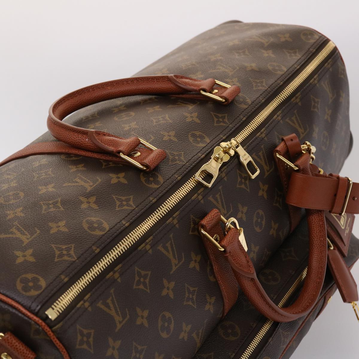LOUIS VUITTON Monogram NBA Gym Bag Boston Bag 2way M45794 LV 45425A