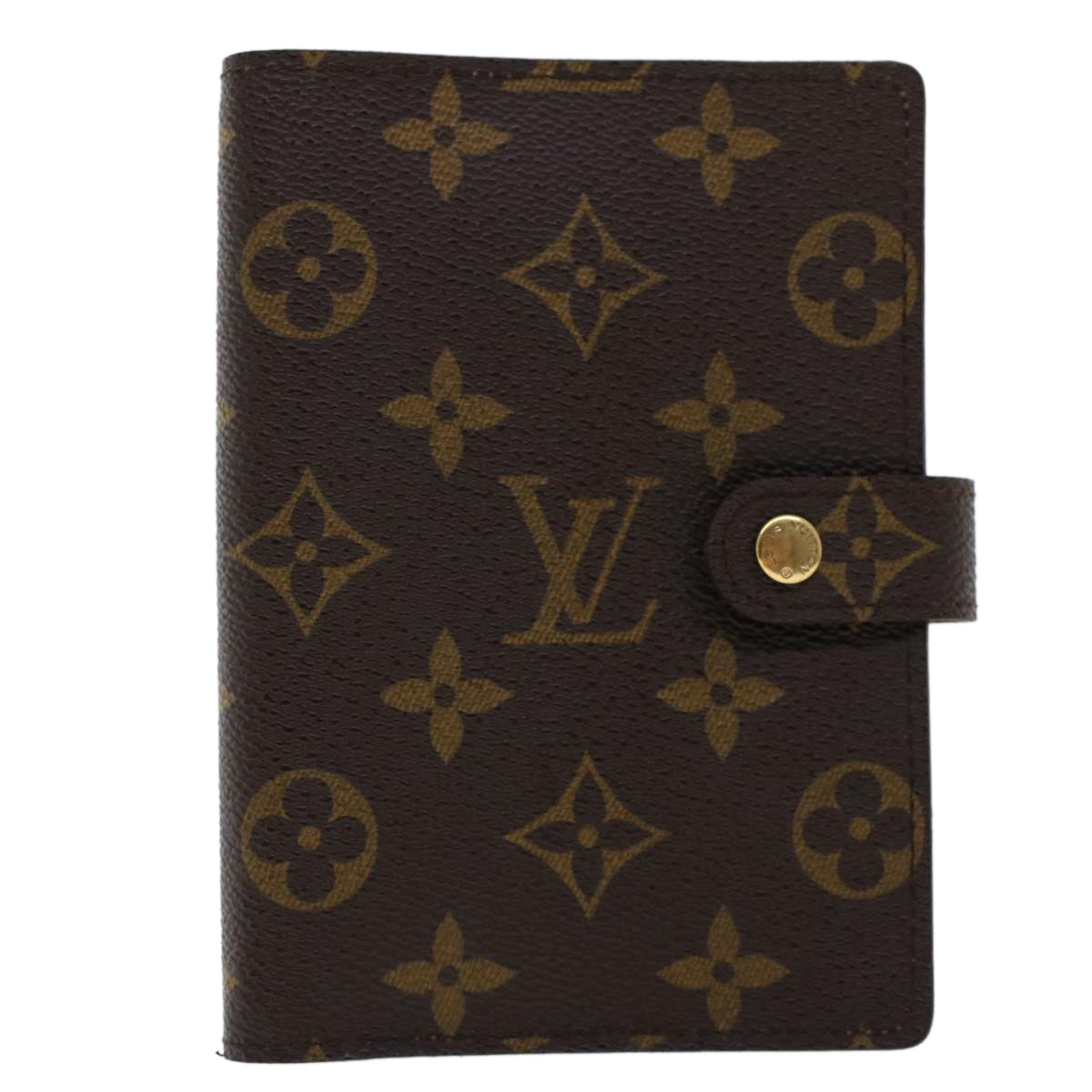 LOUIS VUITTON Monogram Agenda PM Day Planner Cover R20005 LV 45432