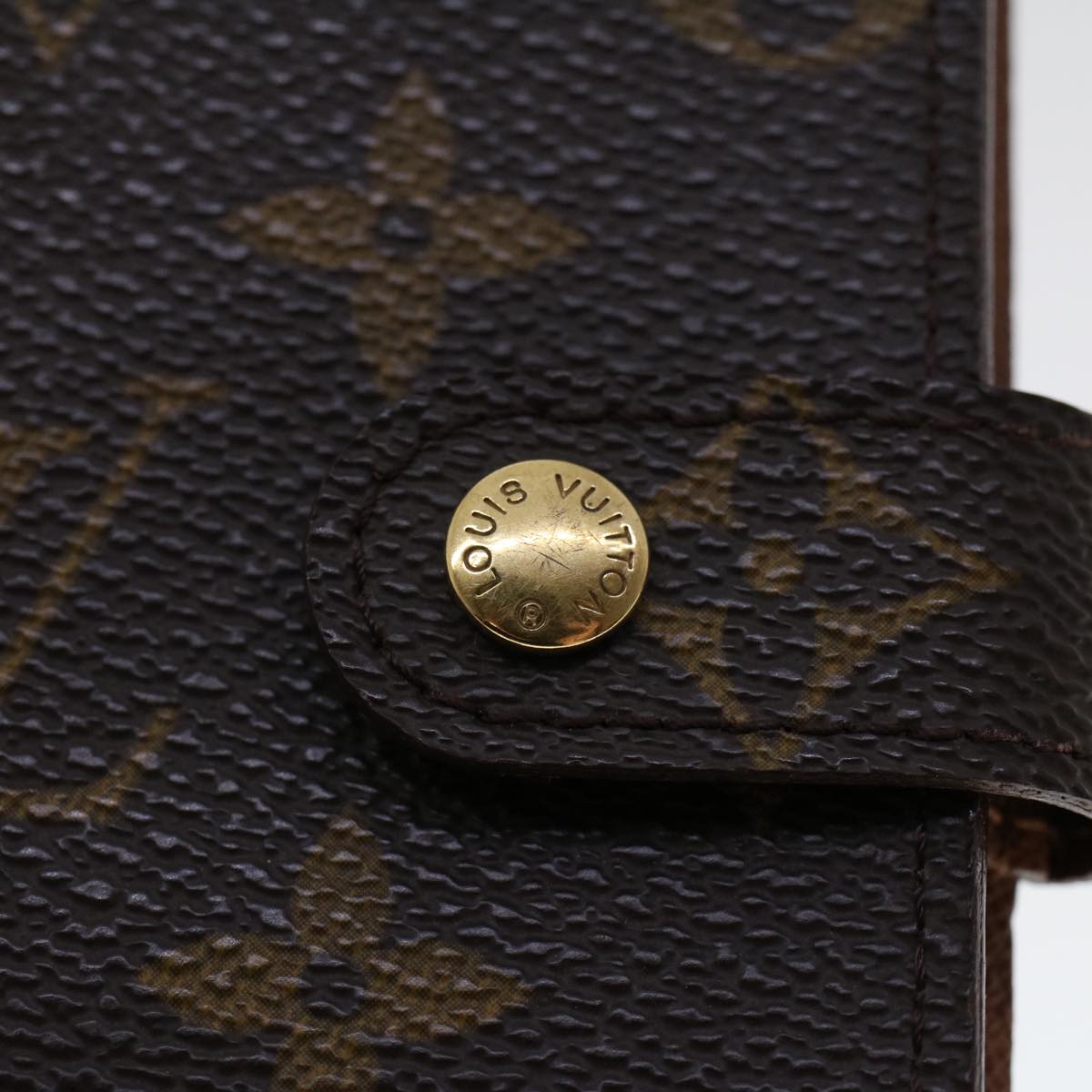 LOUIS VUITTON Monogram Agenda PM Day Planner Cover R20005 LV 45432