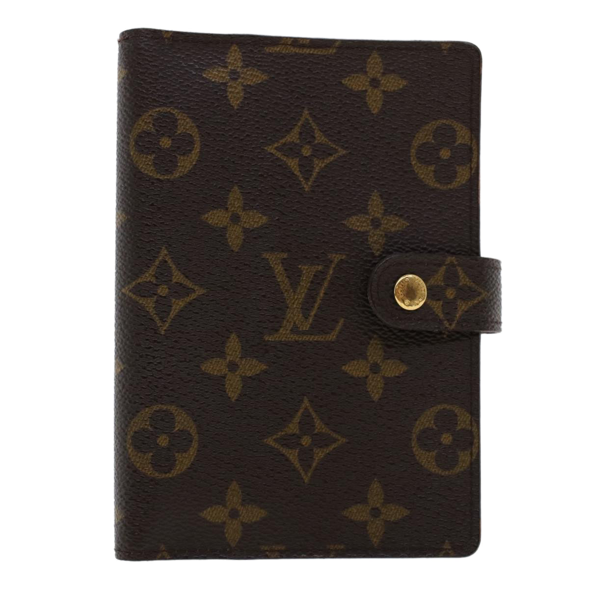 LOUIS VUITTON Monogram Agenda PM Day Planner Cover R20005 LV 45433