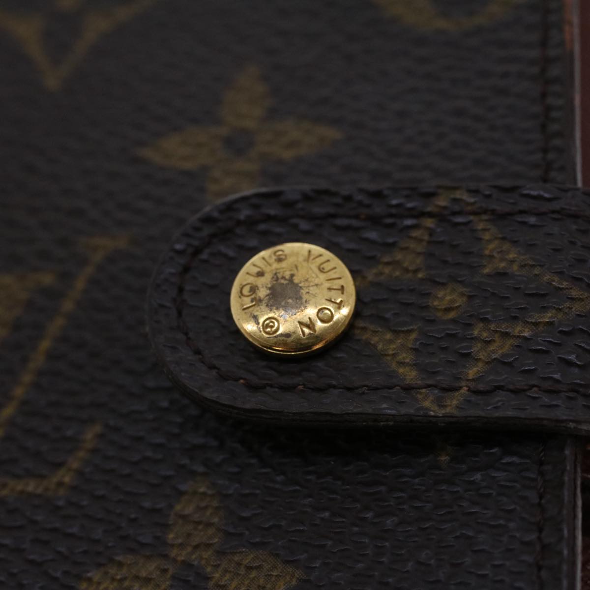 LOUIS VUITTON Monogram Agenda PM Day Planner Cover R20005 LV 45433