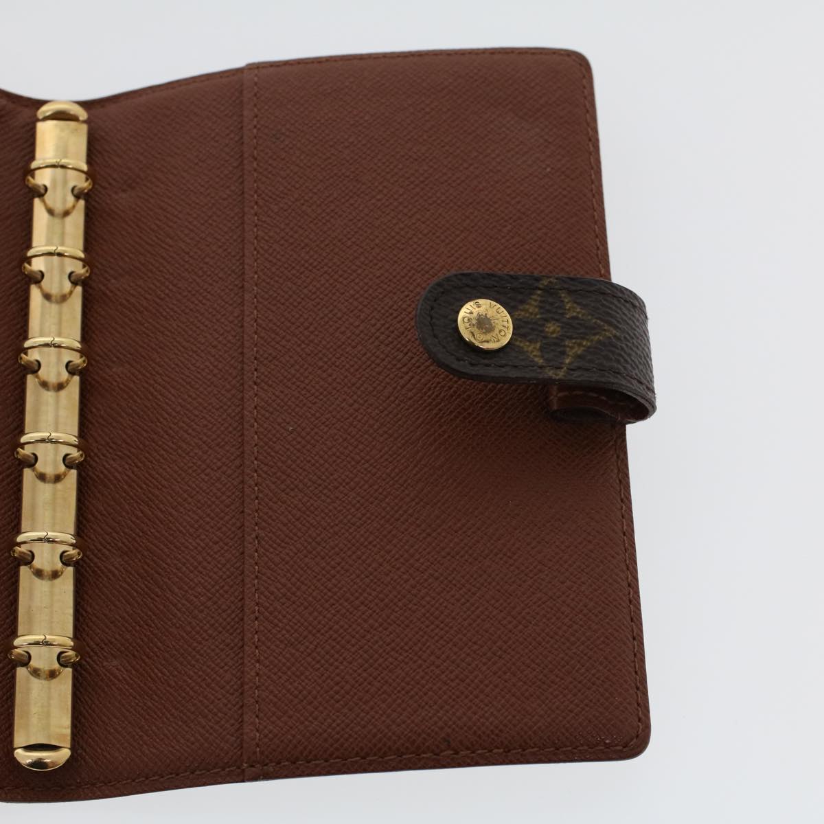 LOUIS VUITTON Monogram Agenda PM Day Planner Cover R20005 LV 45433
