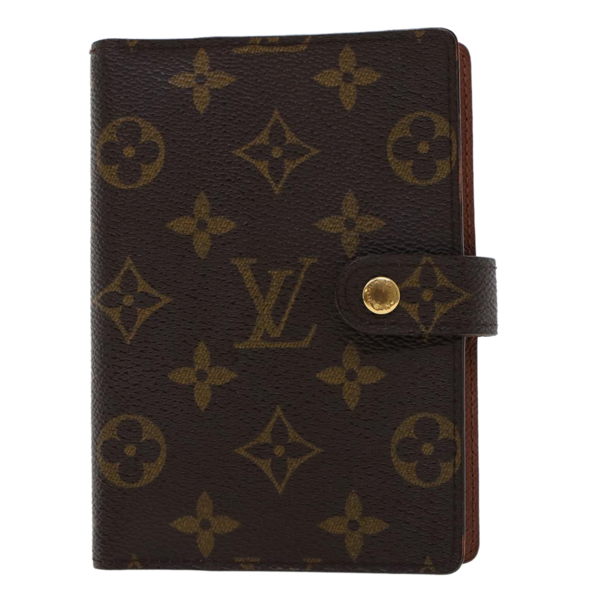LOUIS VUITTON Monogram Agenda PM Day Planner Cover R20005 LV 45433