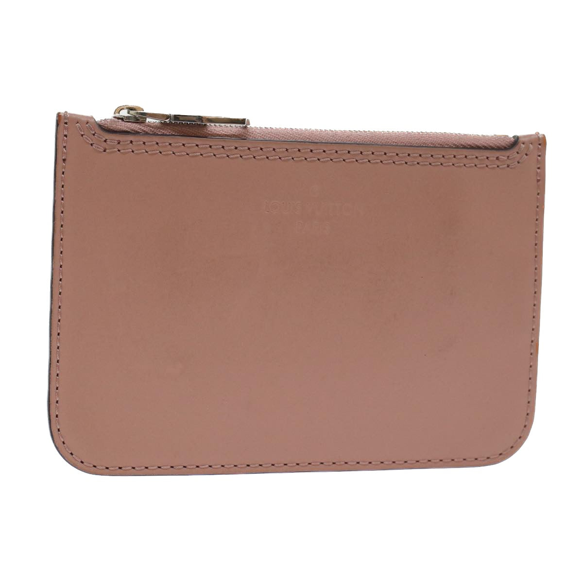 LOUIS VUITTON Pouch Leather Pink LV 45435