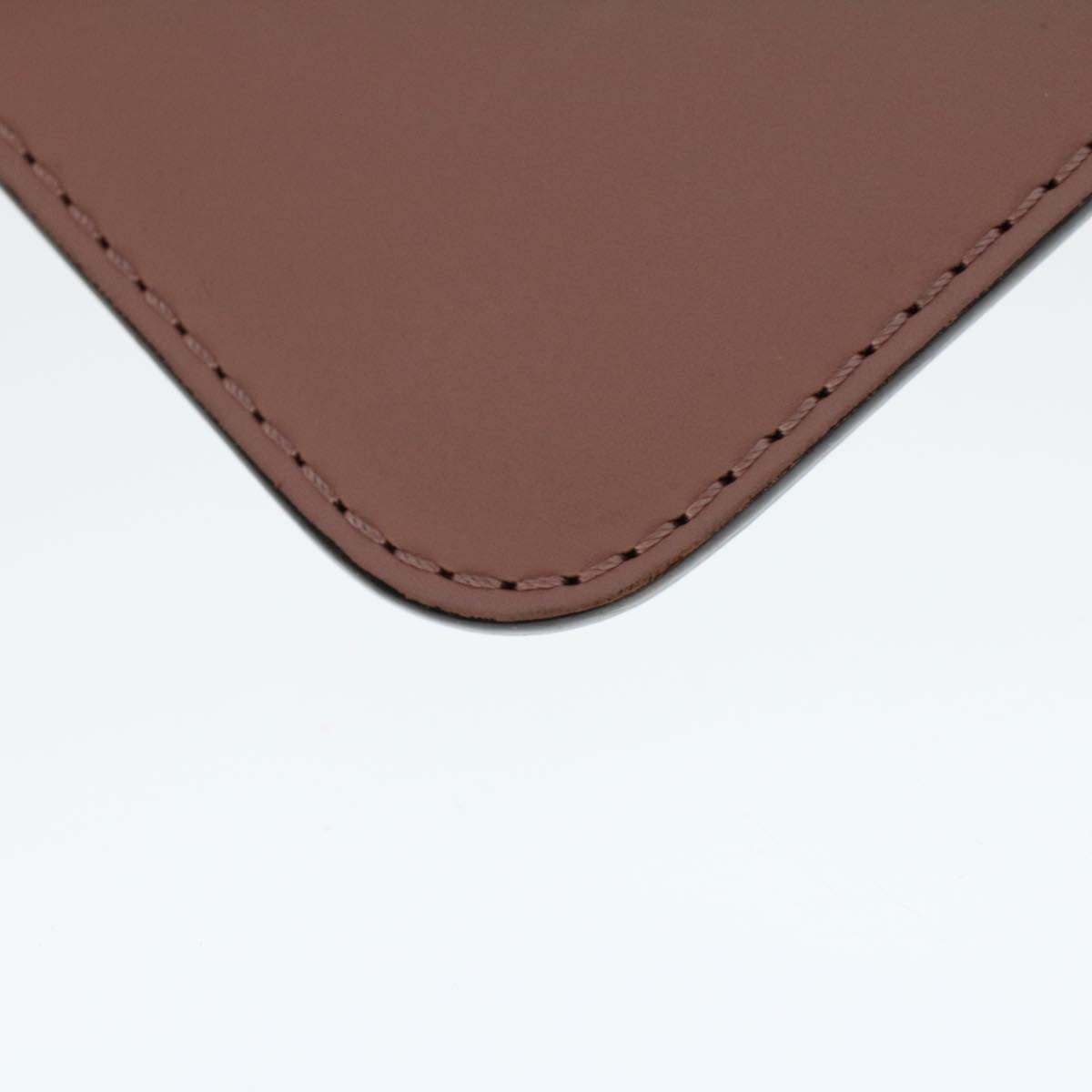 LOUIS VUITTON Pouch Leather Pink LV 45435