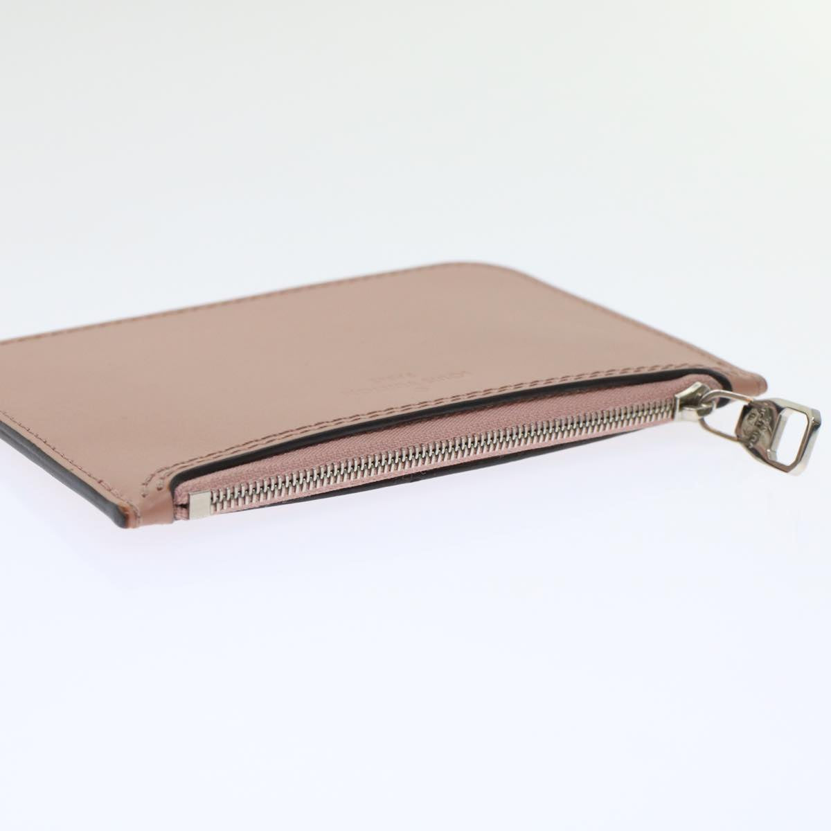 LOUIS VUITTON Pouch Leather Pink LV 45435