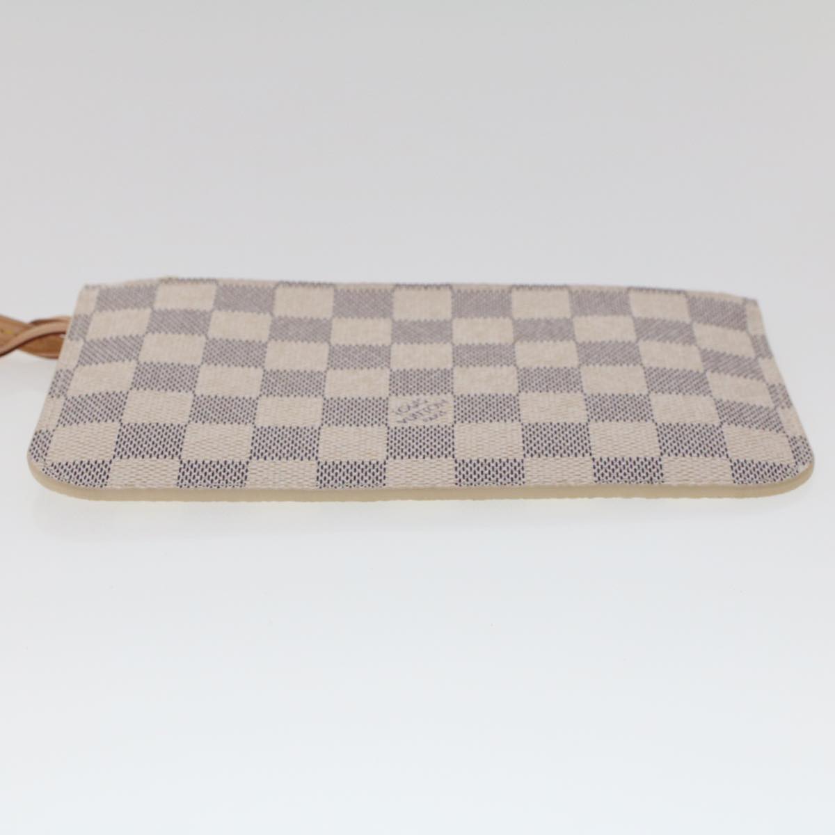 LOUIS VUITTON Damier Azur Neverfull PM Pouch Accessory Pouch LV 45439