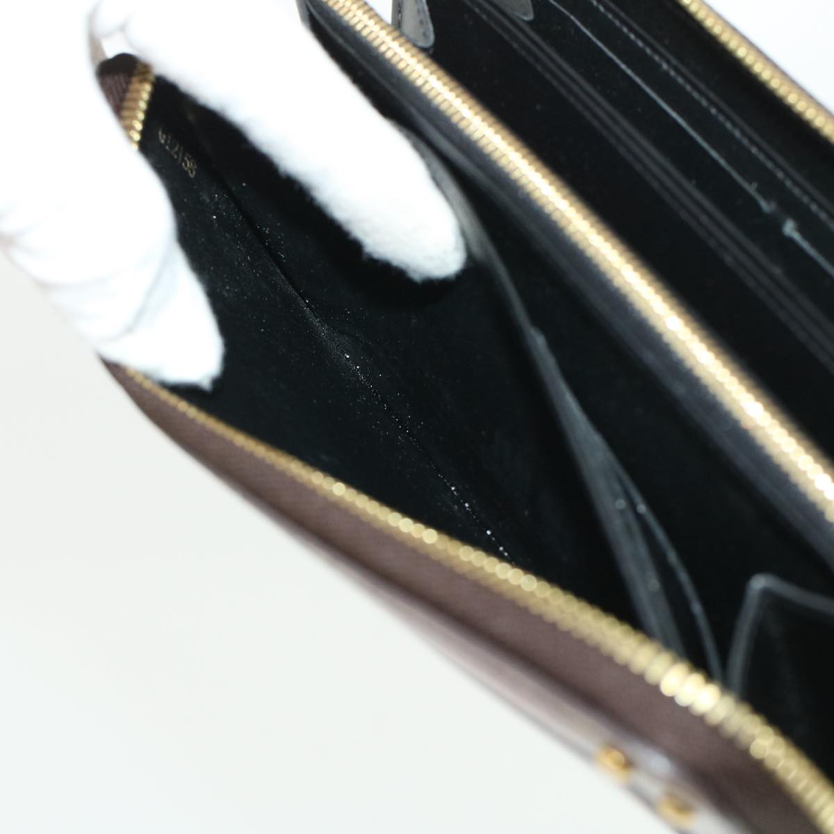 LOUIS VUITTON Monogram Trunk Time Zippy Wallet Long Wallet M52746 LV 45443A
