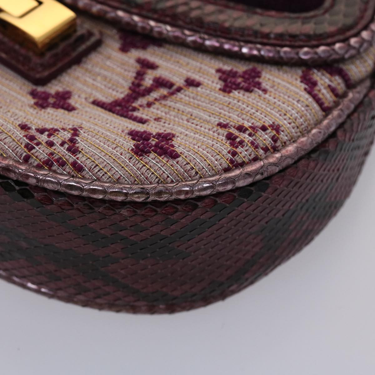 LOUIS VUITTON Monogram Empire Revan Shoulder Bag Viole N91107 LV 45444A