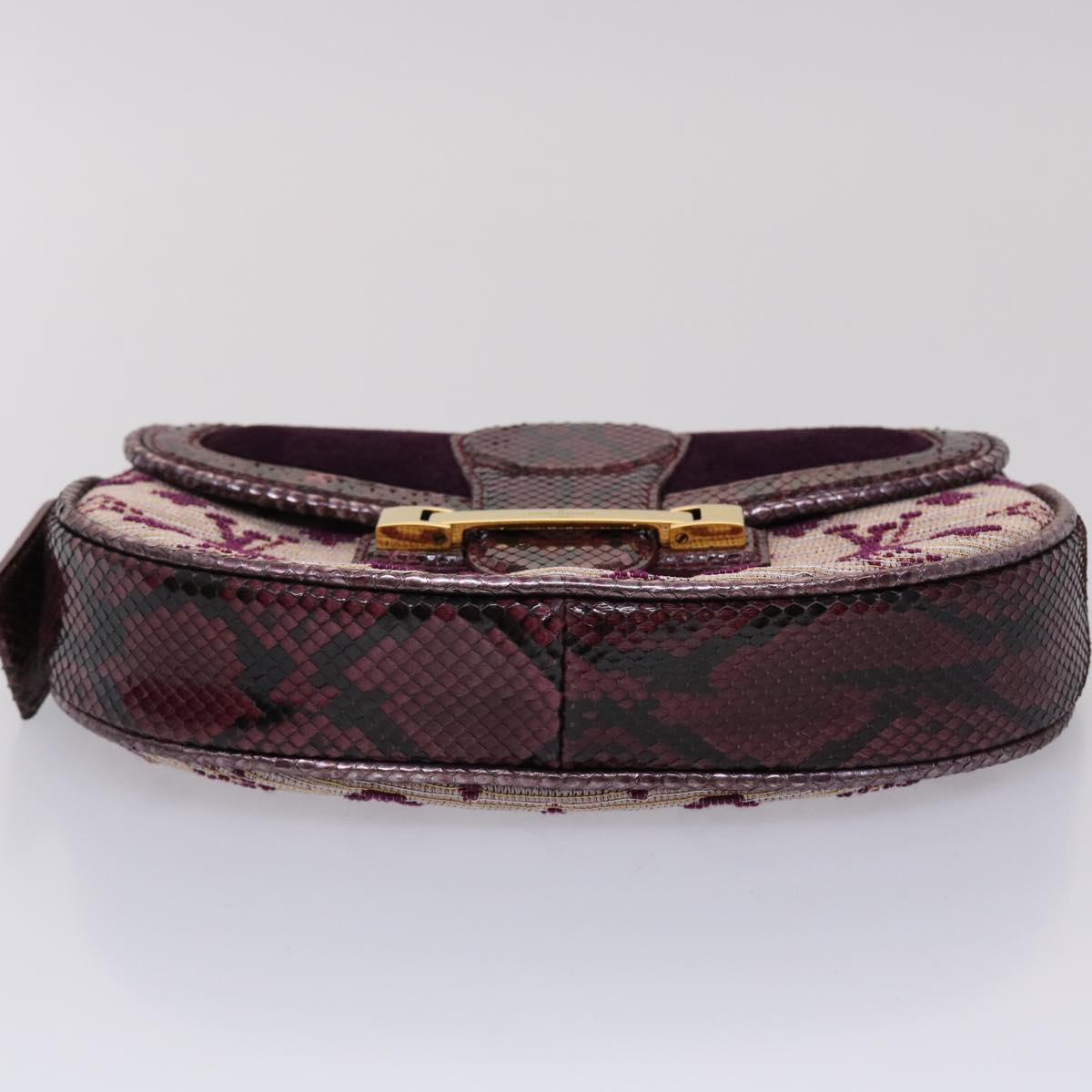 LOUIS VUITTON Monogram Empire Revan Shoulder Bag Viole N91107 LV 45444A