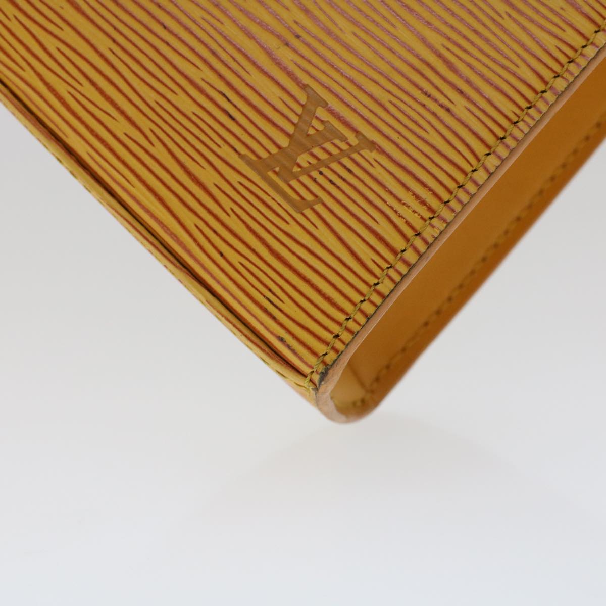 LOUIS VUITTON Epi Malesherbes Hand Bag Tassili Yellow Jonne M52379 45445