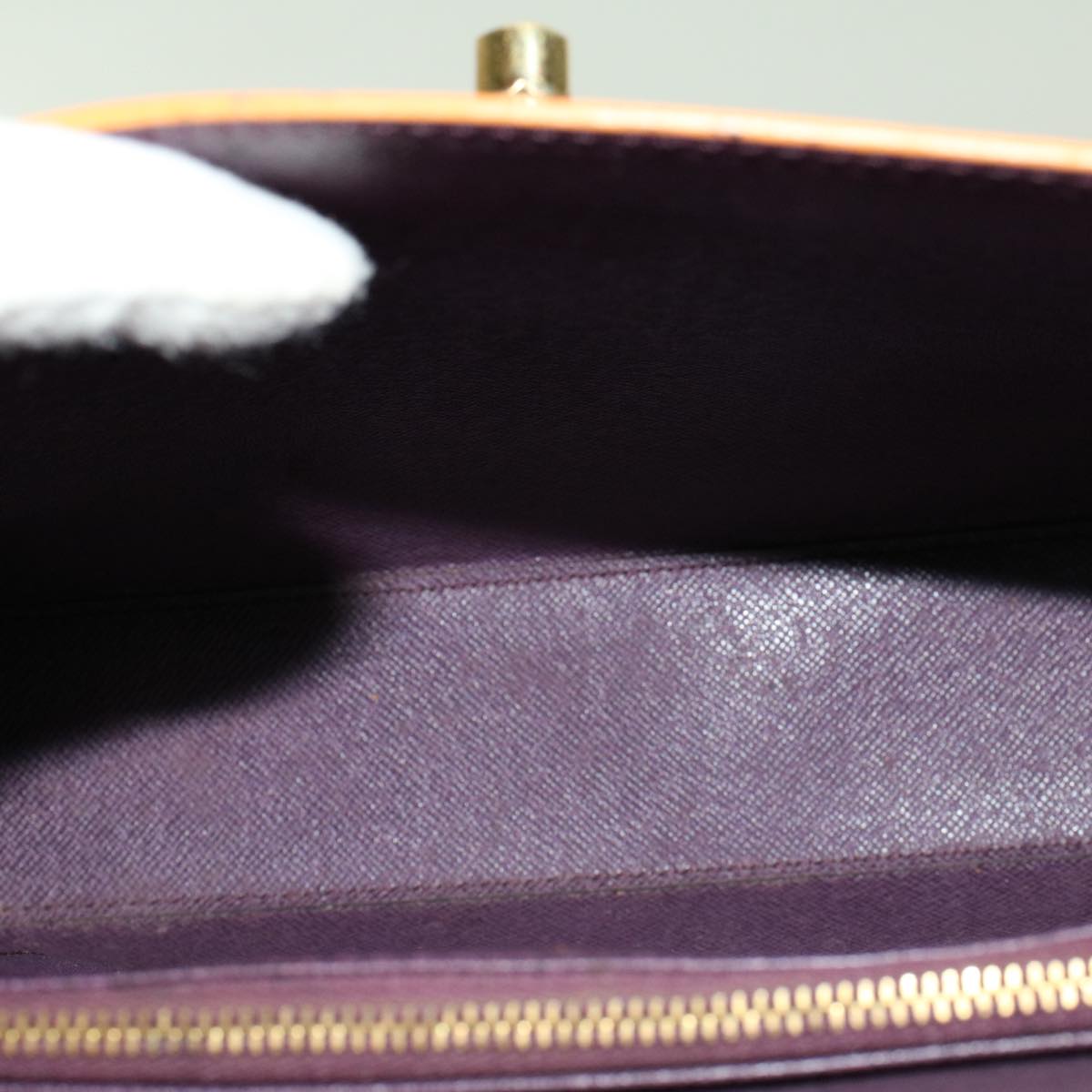 LOUIS VUITTON Epi Malesherbes Hand Bag Tassili Yellow Jonne M52379 45445