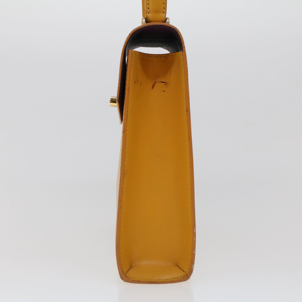 LOUIS VUITTON Epi Malesherbes Hand Bag Tassili Yellow Jonne M52379 45445