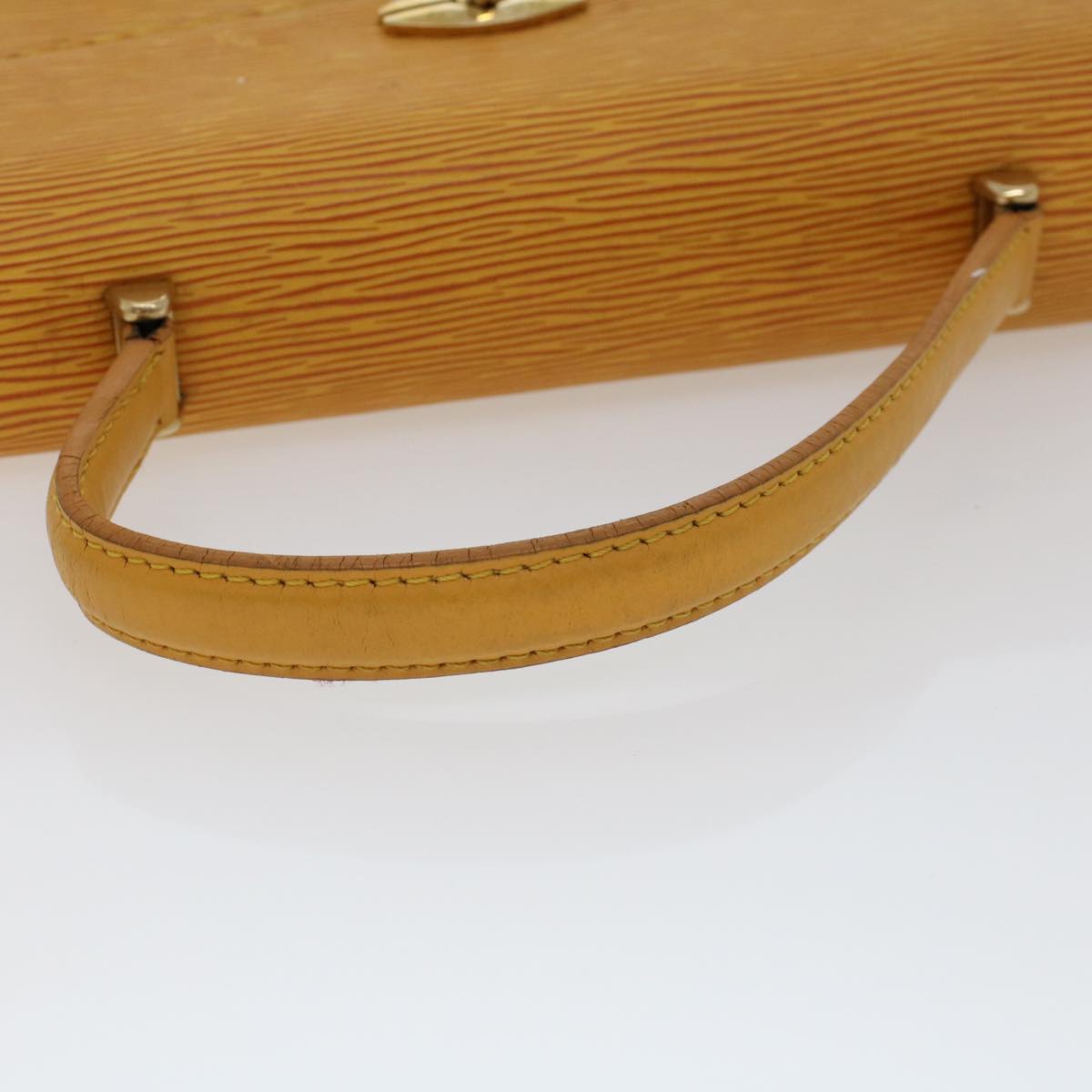 LOUIS VUITTON Epi Malesherbes Hand Bag Tassili Yellow Jonne M52379 45445