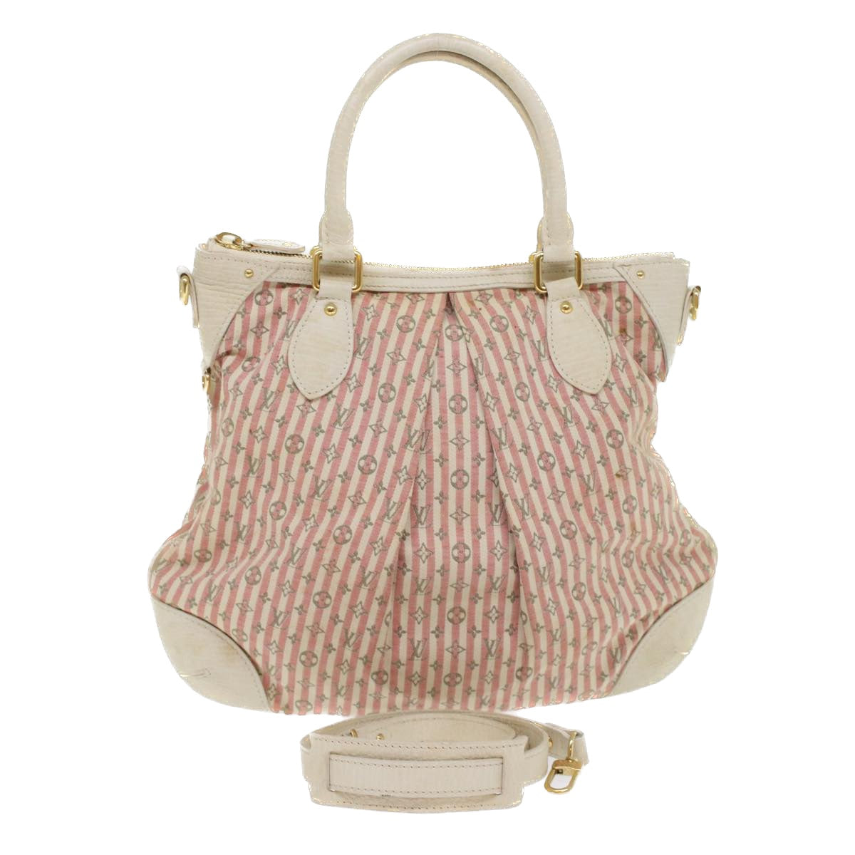 LOUIS VUITTON Monogram Mini Rin Marina PM Shoulder Bag Rouge M95495 45446